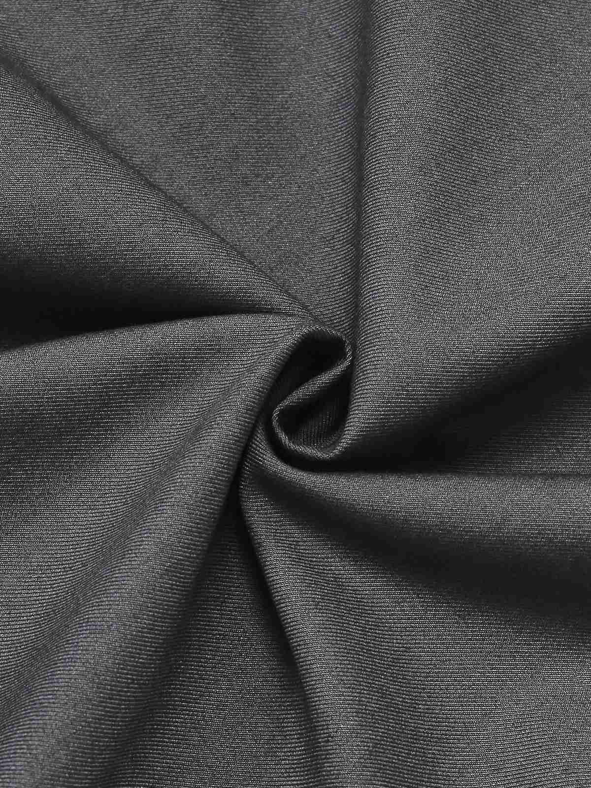 Blau 1930er Bogen Schleife Gürtel Bleistift Kleid - Image 8