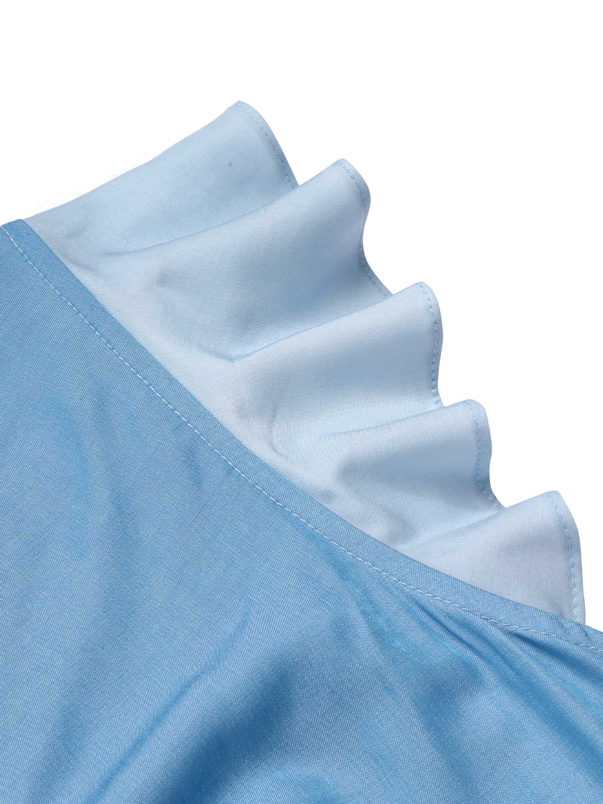 Blau 1940er Aschenputtel Rüschen Romper - Image 7