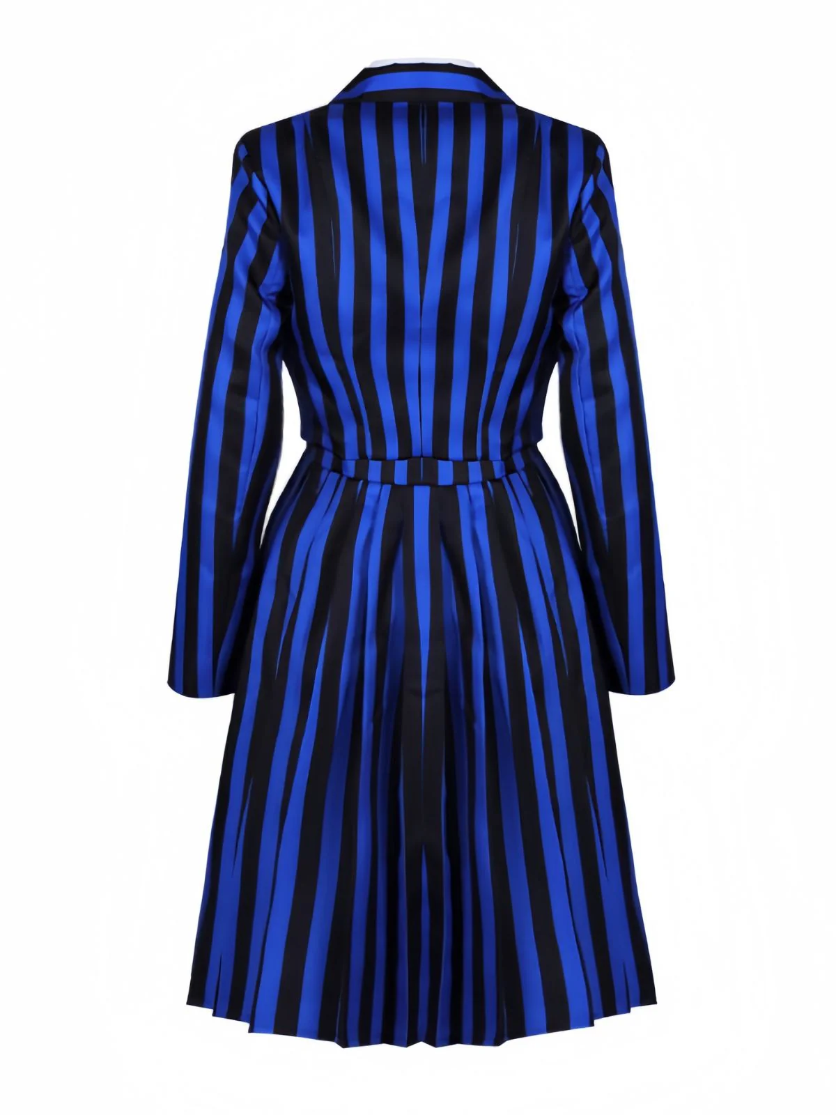 Blau 1940er Streifen Wednesday Enid Uniform Set - Image 2