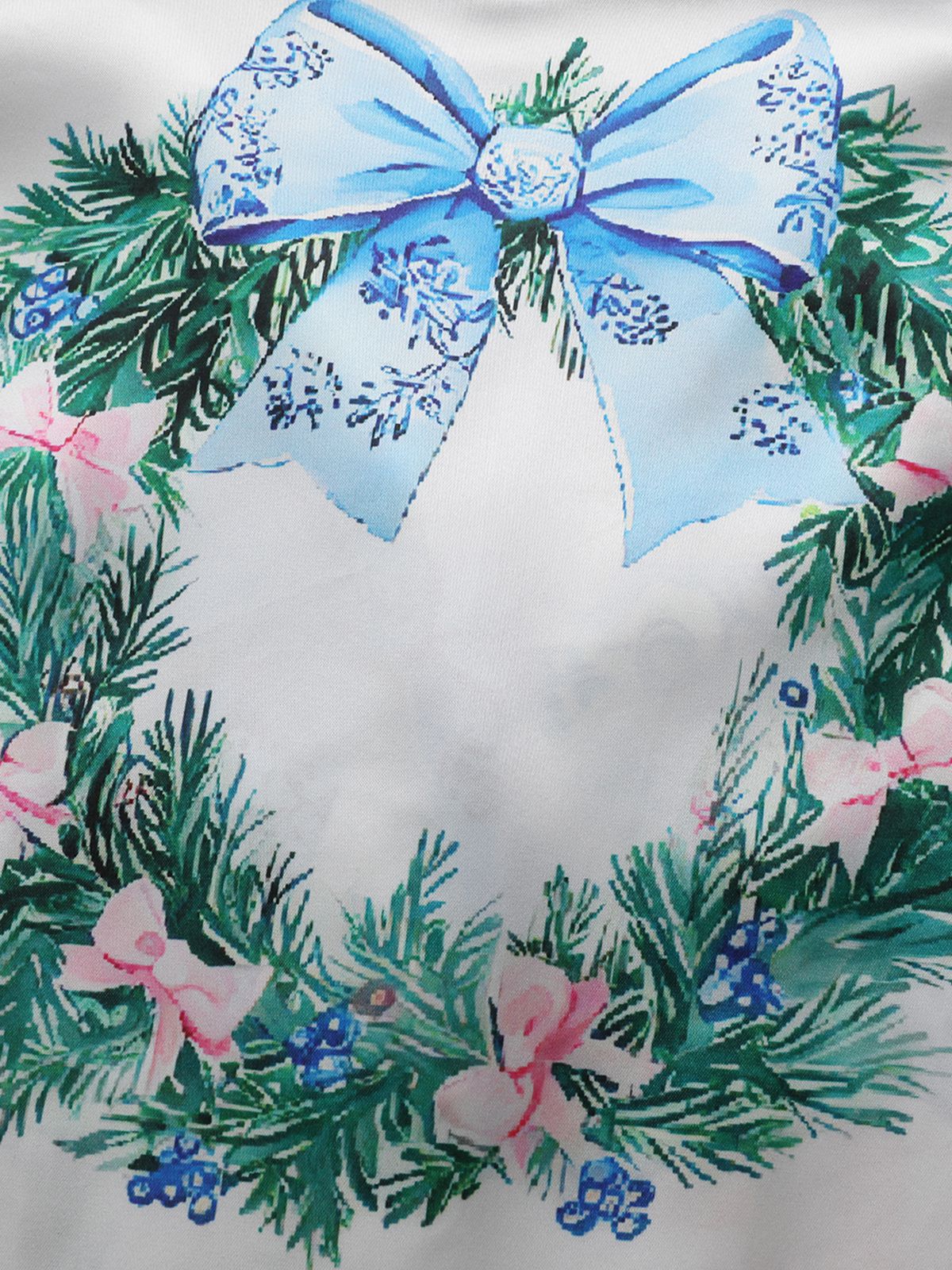 Blau 1940er Weihnachten Nussknacker Zuckerstange Pyjama-Set - Image 5