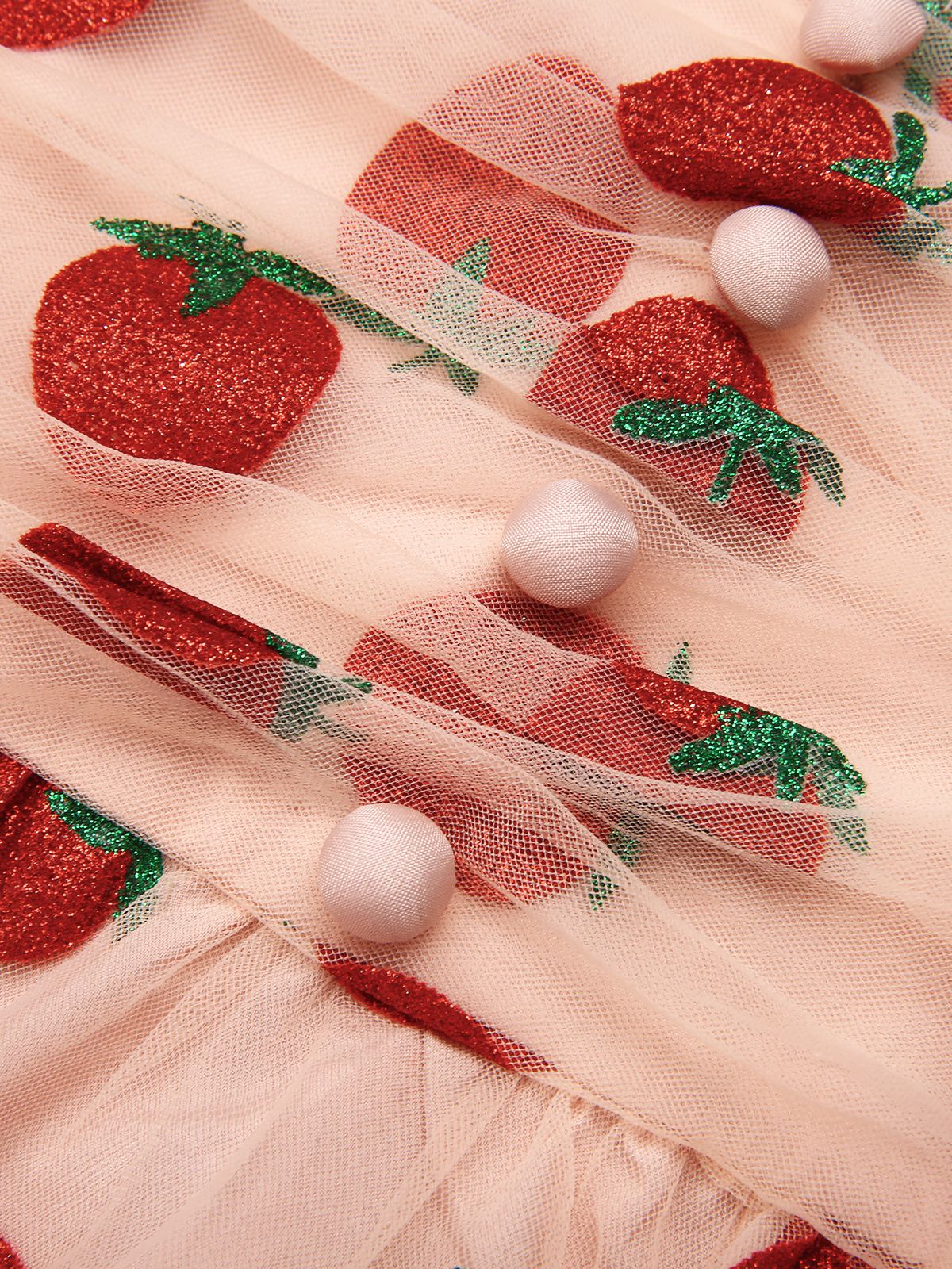 Grün 1950er Gänseblümchen Netz Swing Kleid - Image 25