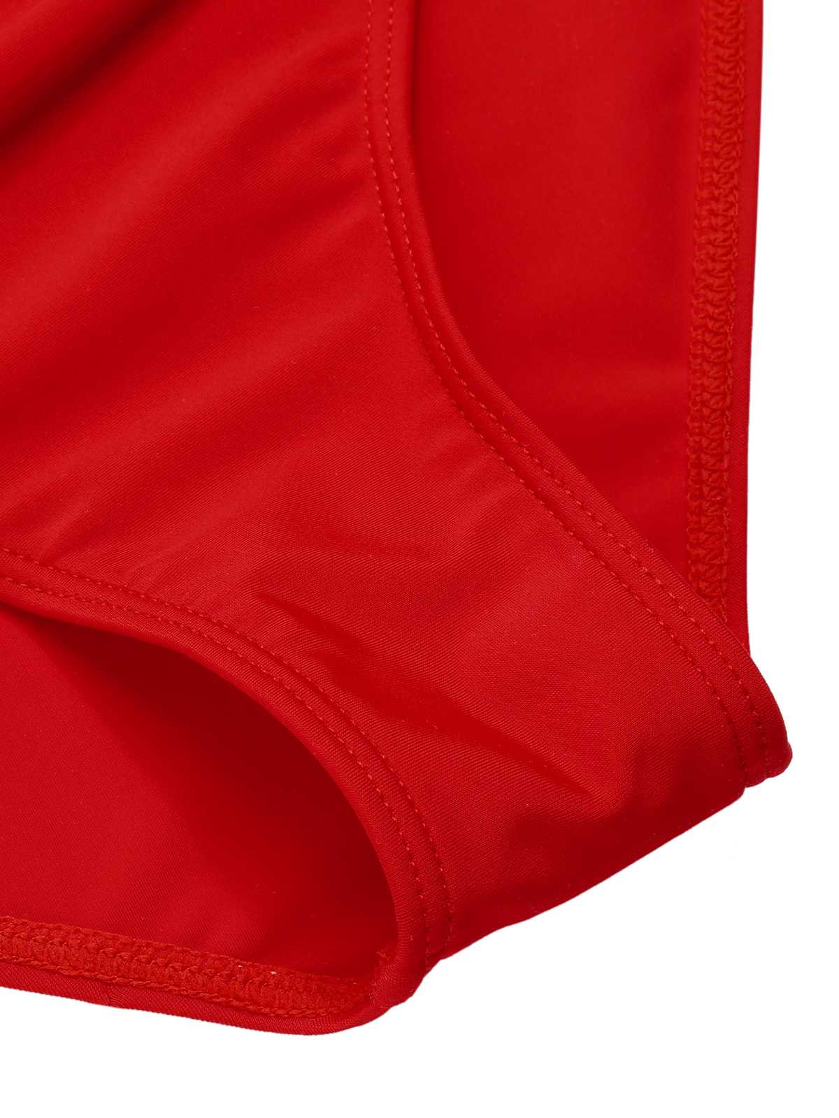 Rot 1940er Halter Roses Badeanzug - Image 9