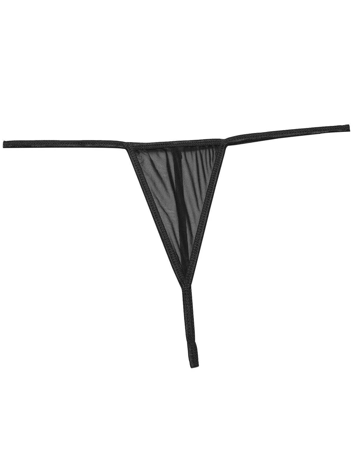 Grün 1960er Spaghetti Träger Spitze Transparent Nachthemd - Image 12