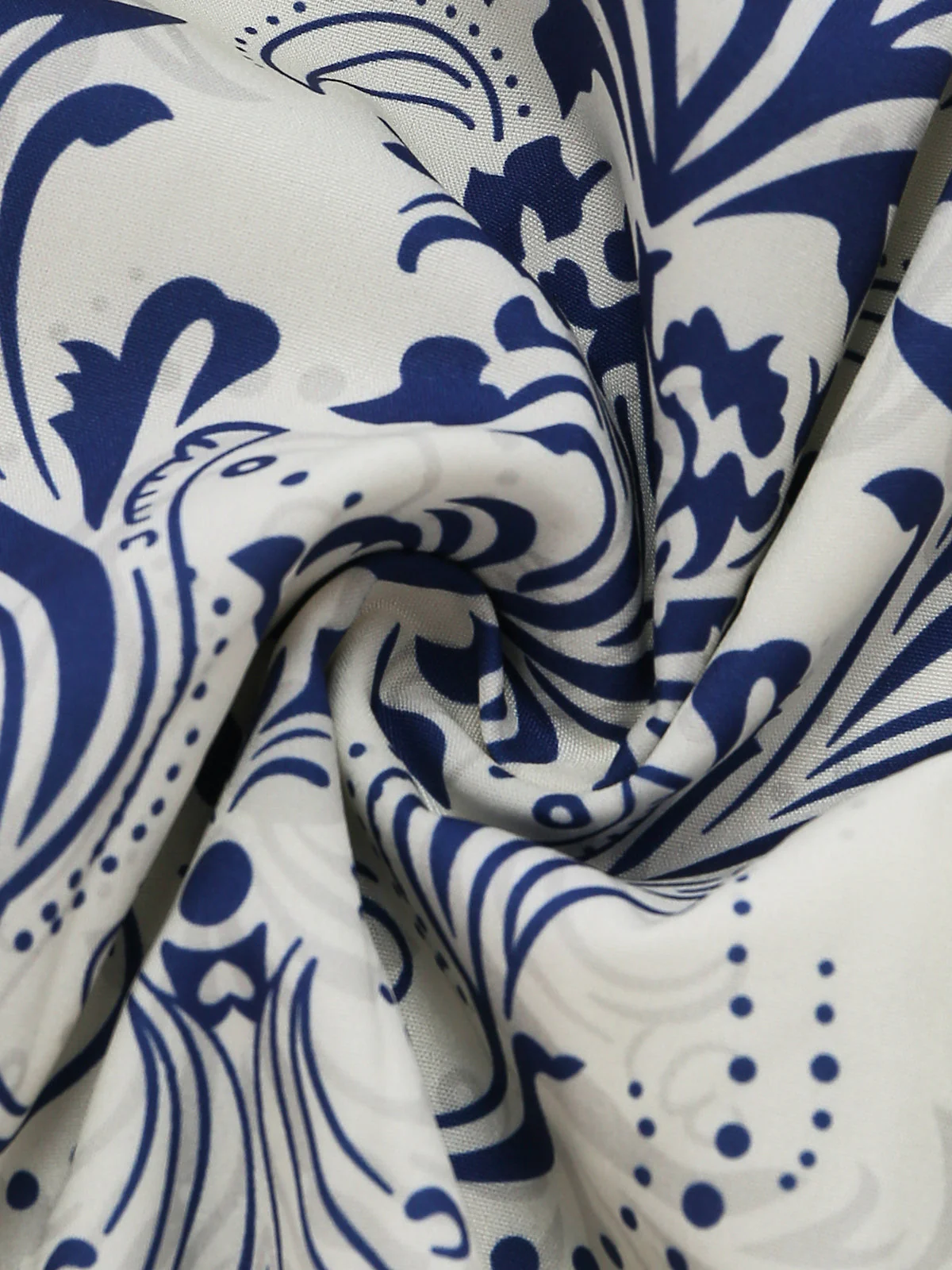 Blau 1970er Barock Gesmokt Träger Romper - Image 6