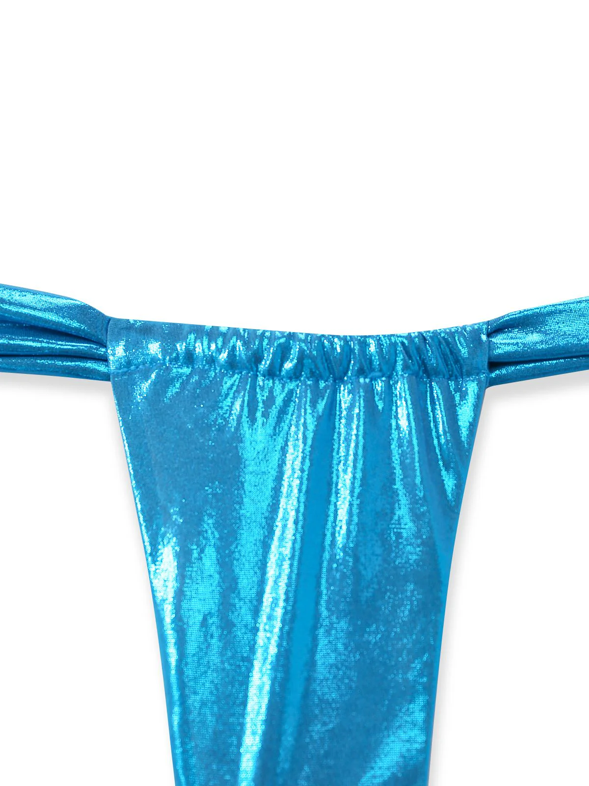 Blau 1970er Muschel & Seestern Bikini Set - Image 6