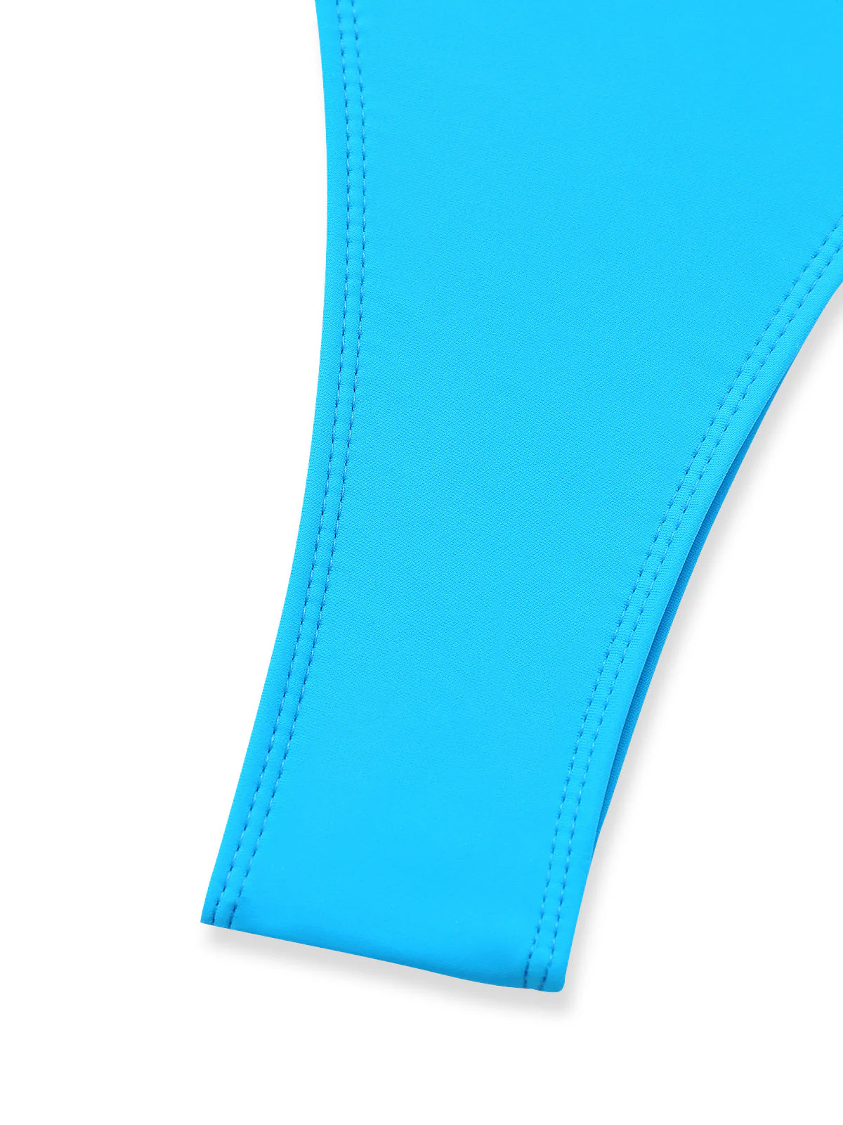 Blau 1980er Halter Seestern Bikini Set - Image 5