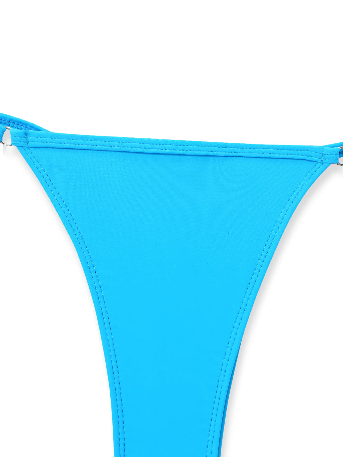 Blau 1980er Halter Seestern Bikini Set - Image 6