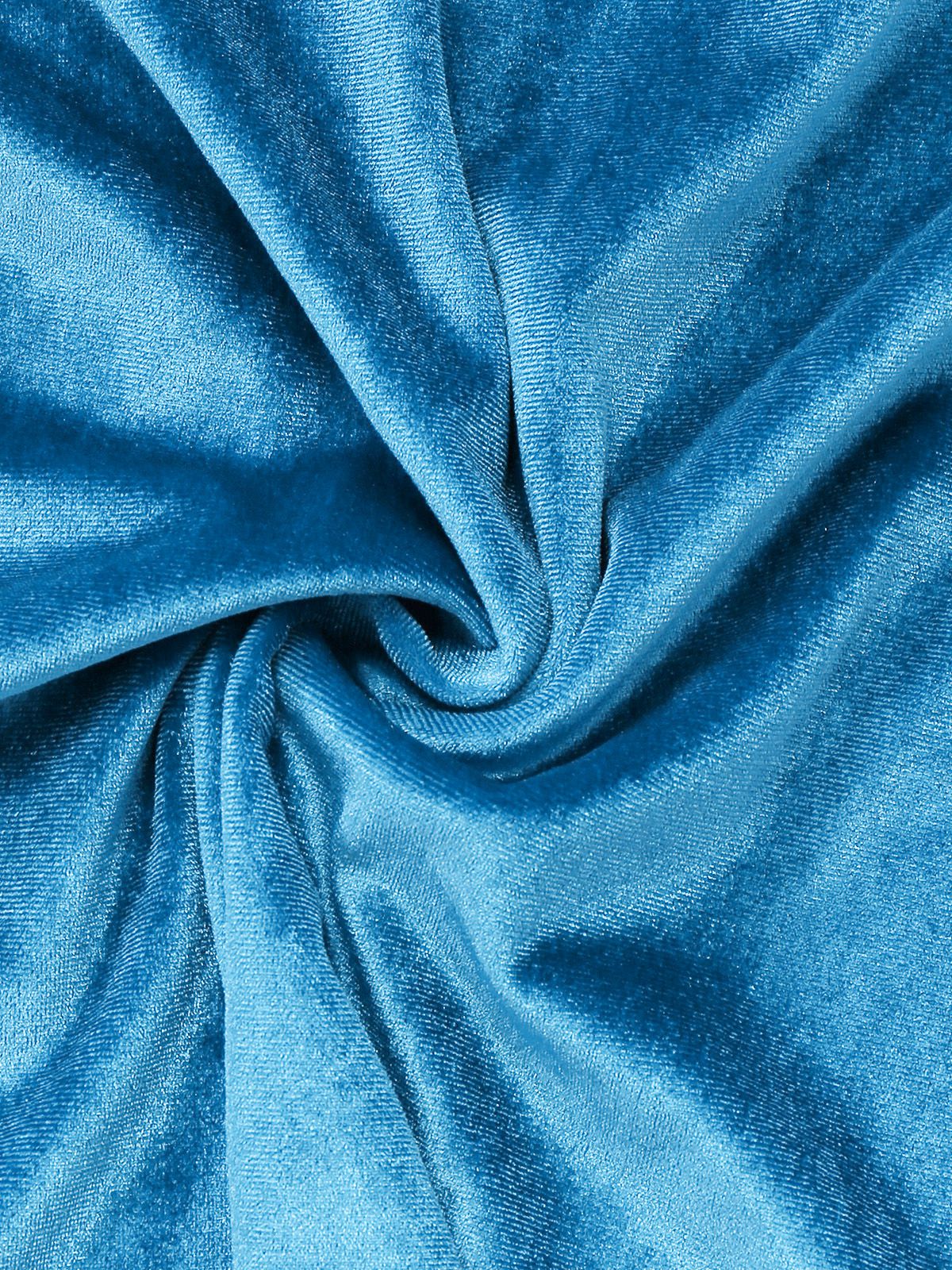 Blau 1980er Pelz Kragen Patchwork Maxi Kleid - Image 6