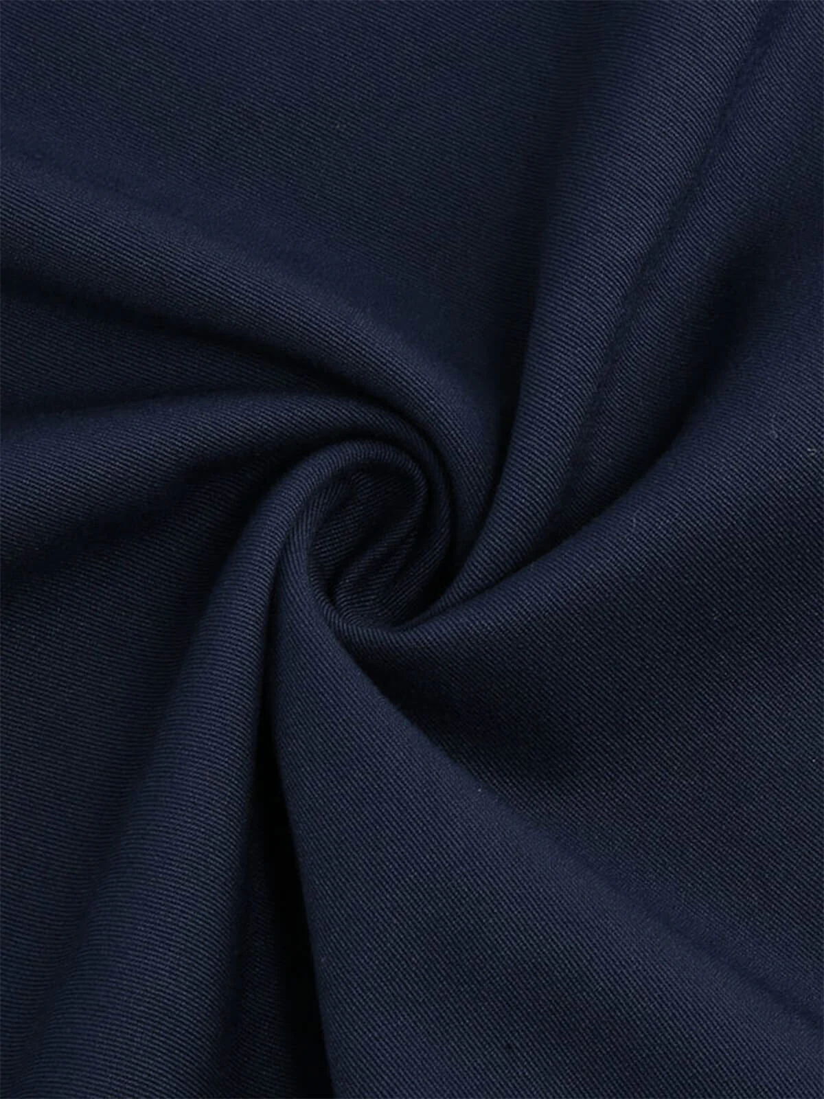 BLAU & BEIGE 1950ER FESTES PATCHWORK KLEID - Image 10