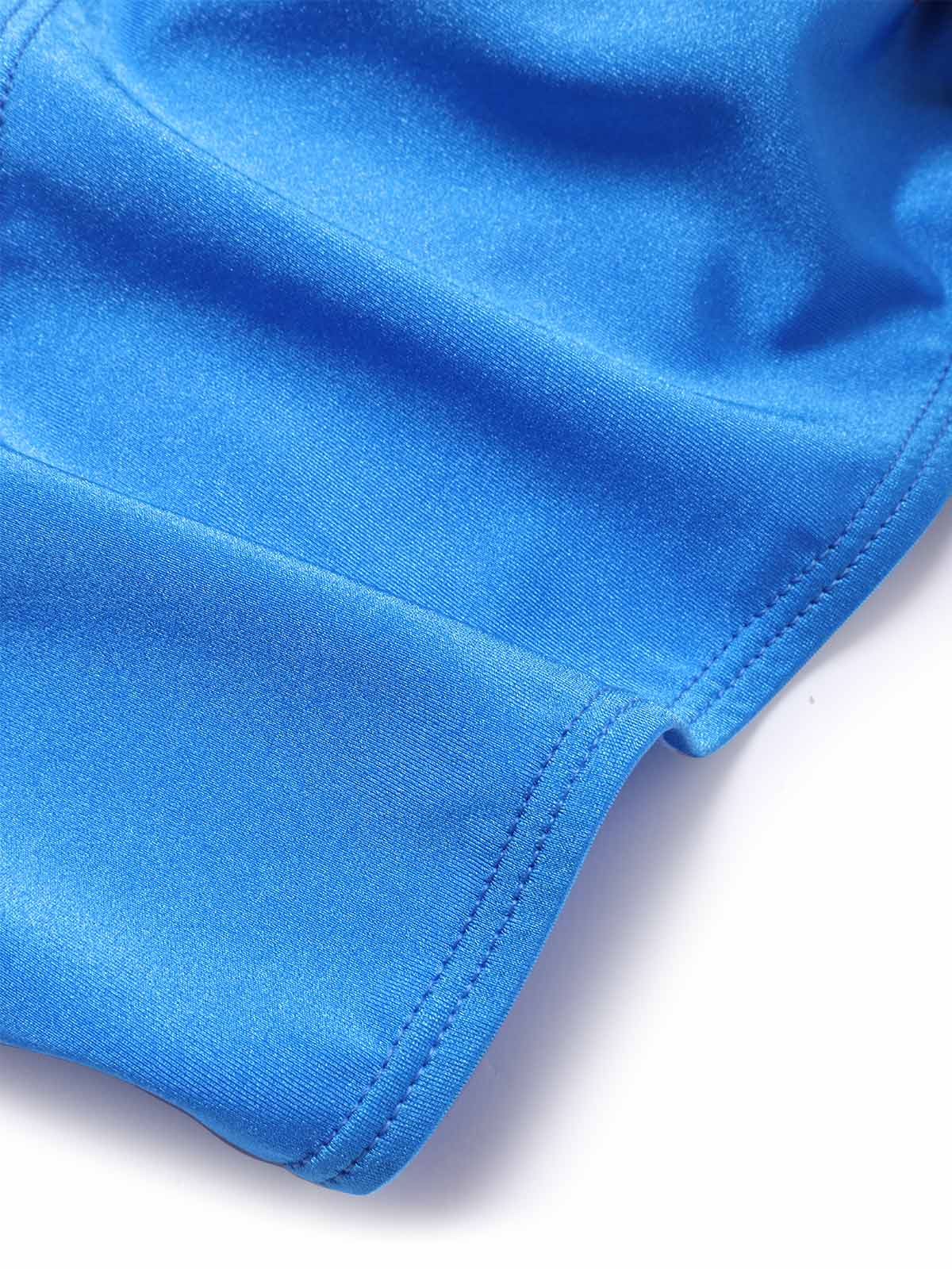 [Vorverkauf] Blaues 50er Bikini-Set mit Herzausschnitt und Schleife - Image 5