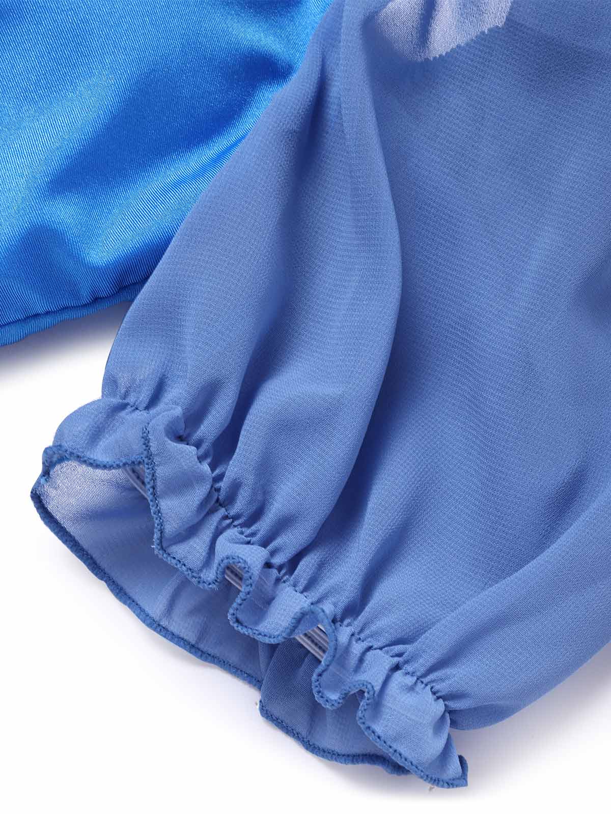 [Vorverkauf] Blaues 50er Bikini-Set mit Herzausschnitt und Schleife - Image 7