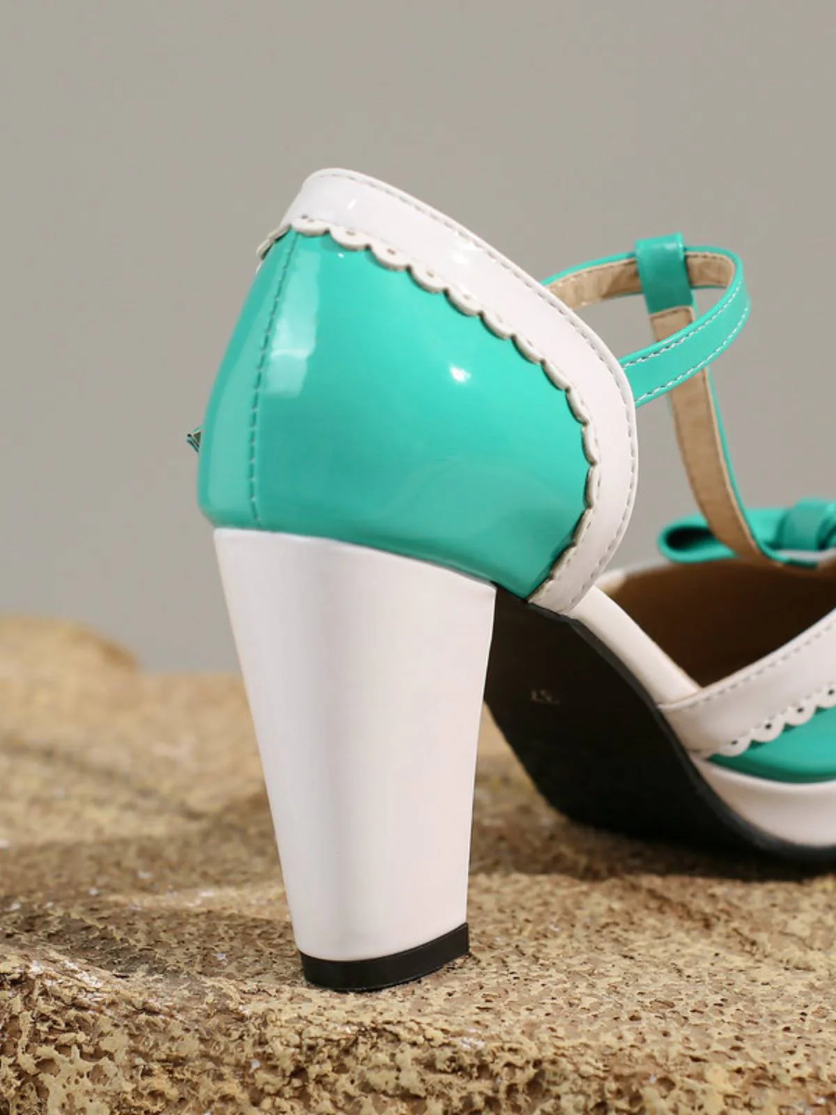 CHUNKY HEELS MARY JANE SCHUHE - Image 10