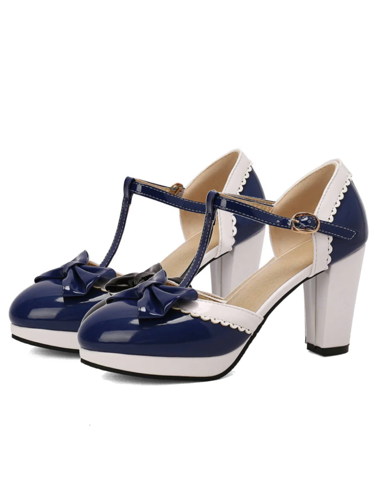 CHUNKY HEELS MARY JANE SCHUHE - Image 11