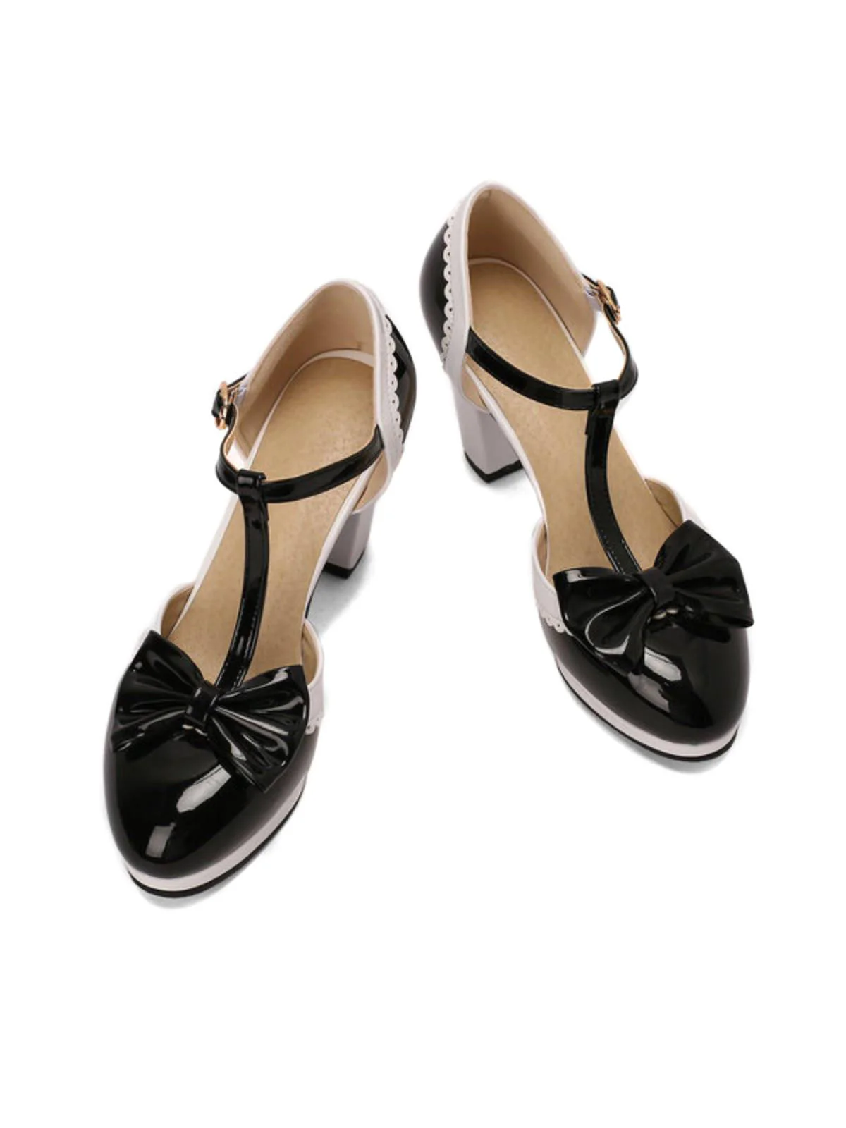 CHUNKY HEELS MARY JANE SCHUHE - Image 3
