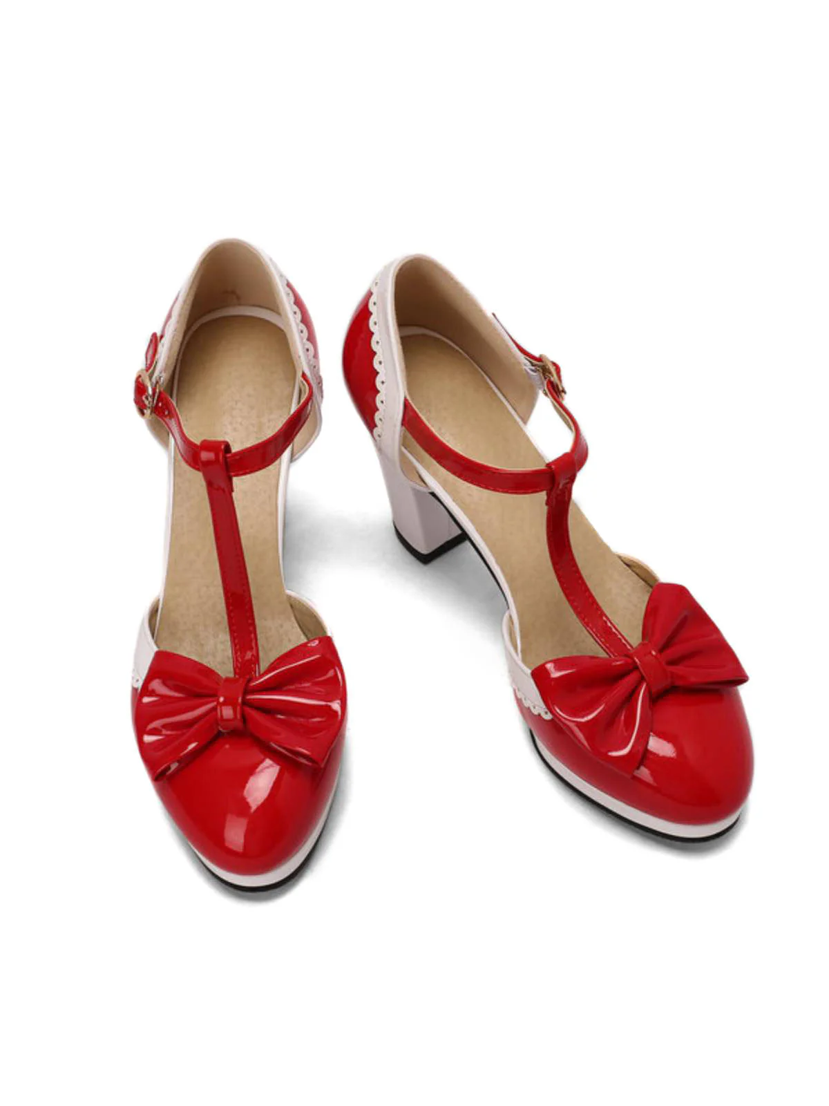 CHUNKY HEELS MARY JANE SCHUHE - Image 5