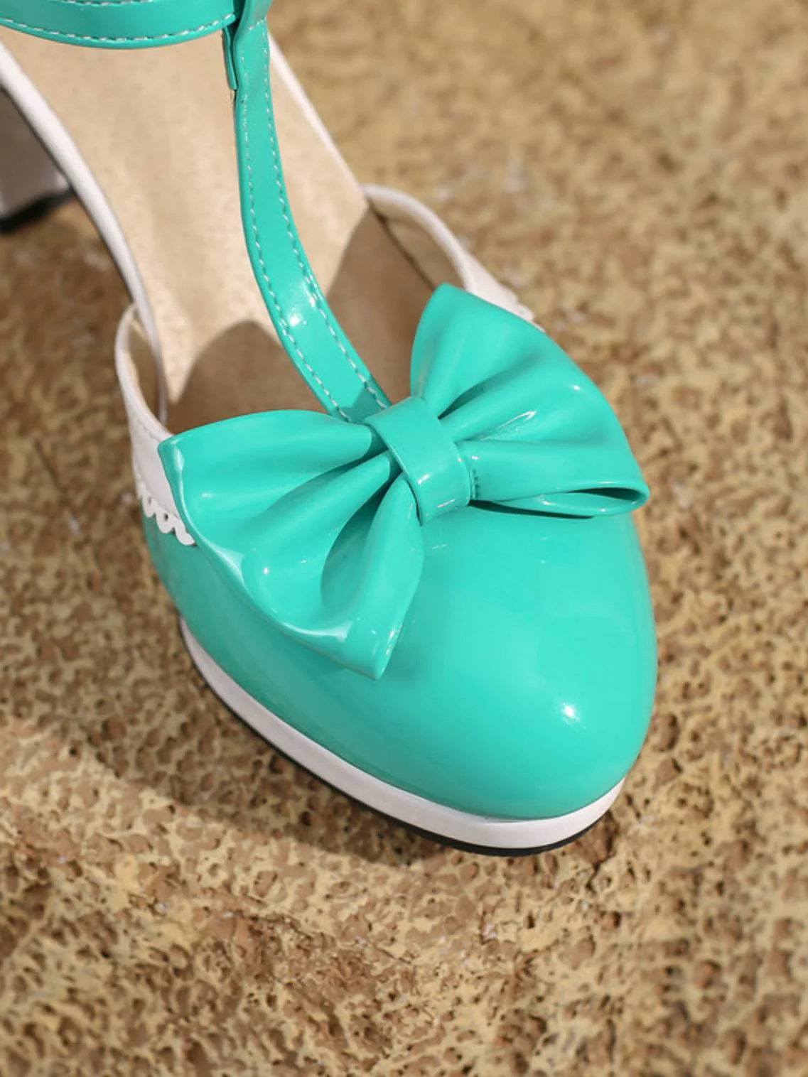CHUNKY HEELS MARY JANE SCHUHE - Image 9