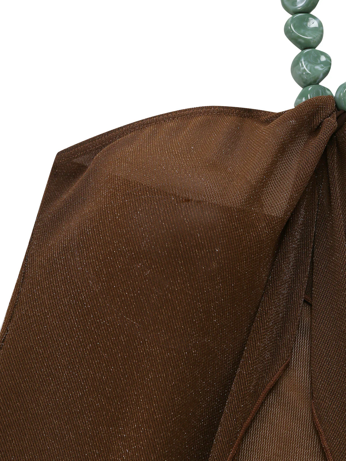 Braun 1940er Halter Uni Cover Up Set - Image 7