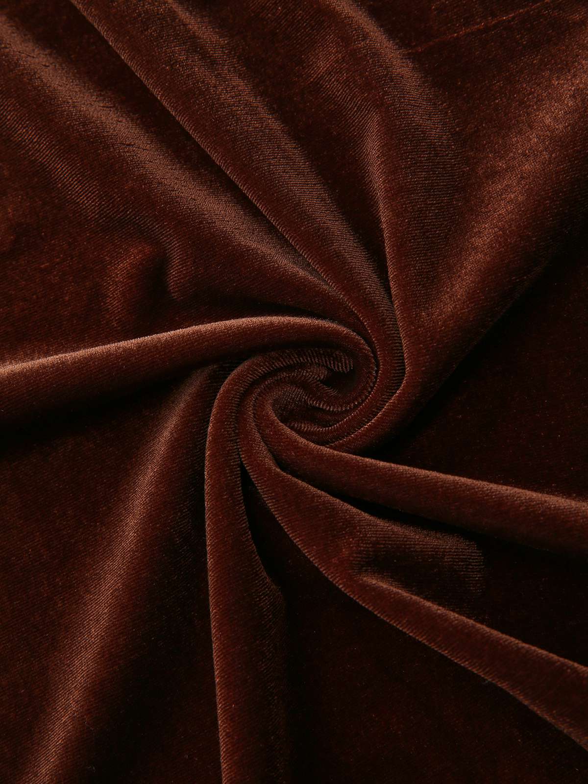 Braun 1940er Solide Spitze Patchwork Samt Kleid - Image 6