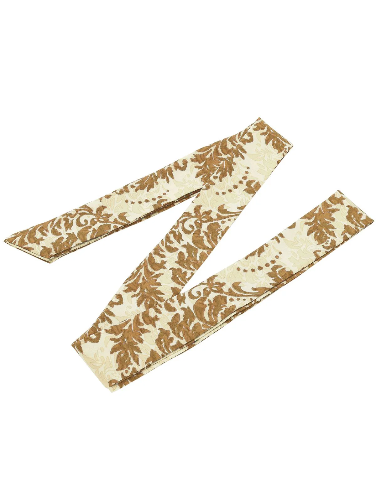 Braun 1950er Blumen Print Eine Schulter Romper - Image 4
