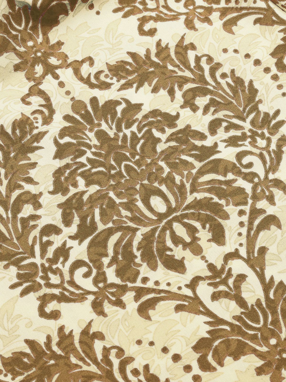 Braun 1950er Blumen Print Eine Schulter Romper - Image 5