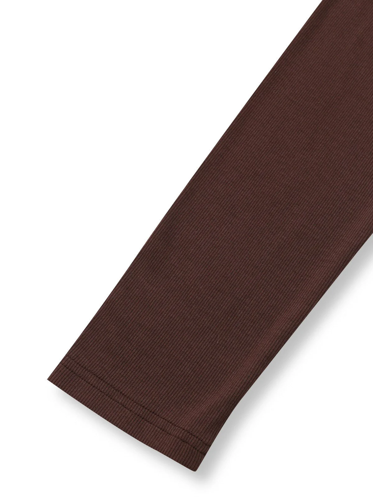 Braun 1970er Stricken Kariert Asymmetrisch Hals Kleid - Image 6