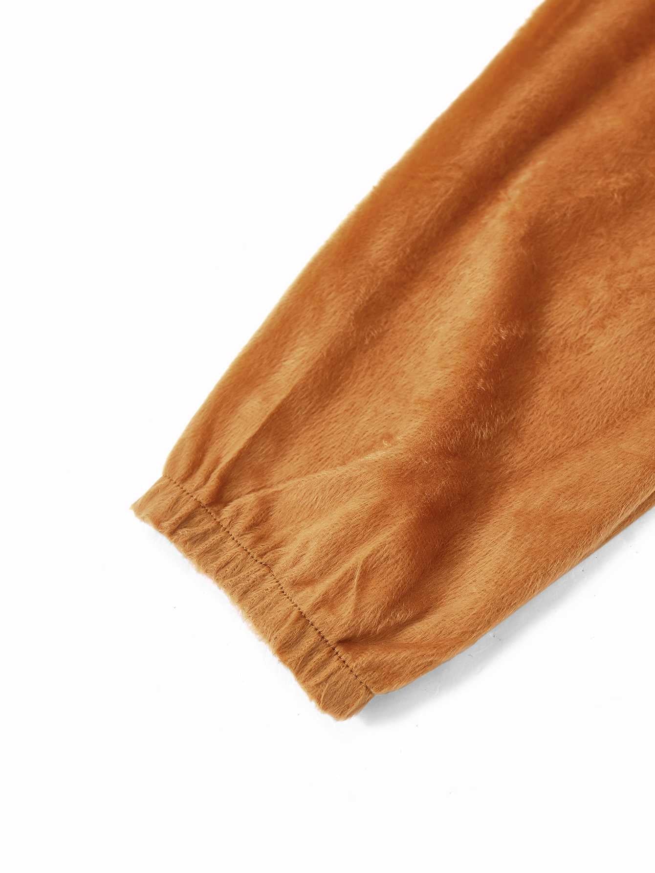 Braun 1970er Weihnachtsrentier Cosplay Jumpsuit - Image 7