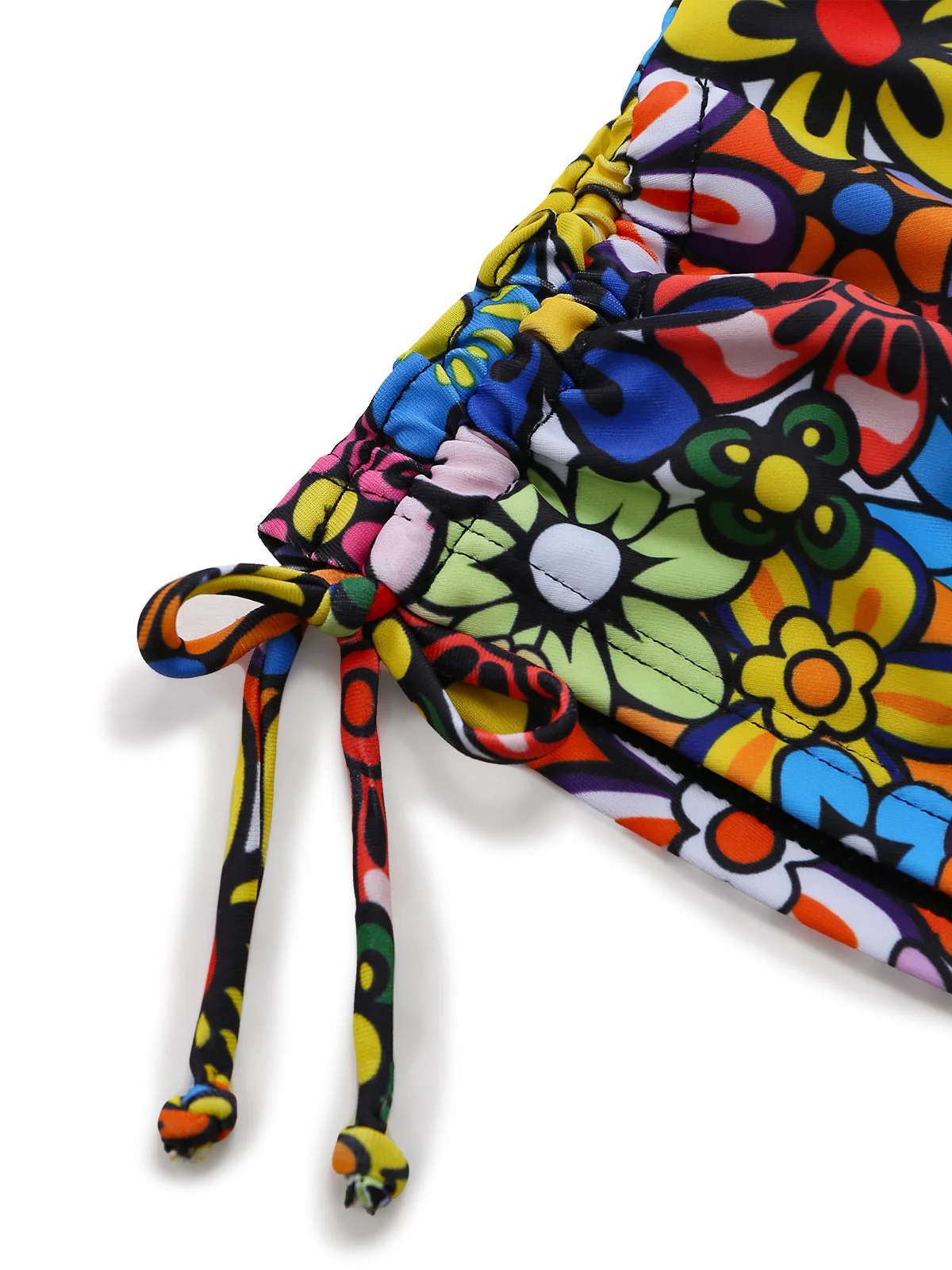 Bunt 2000er Gänseblümchen Halter Tankini Set - Image 5