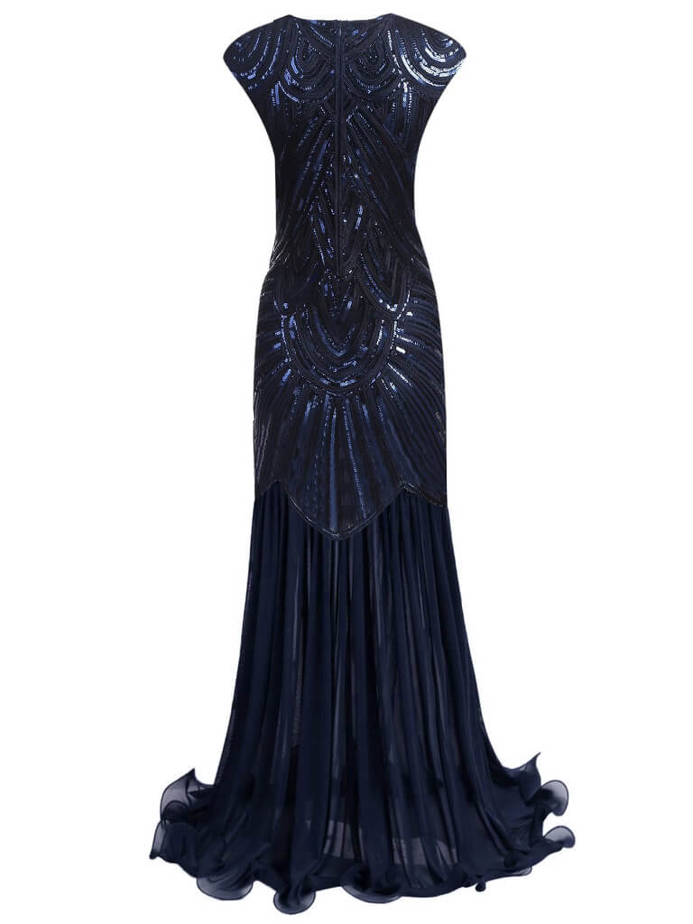 1920ER VINTAGE PAILLETTEN PARTY ABENDKLEID - Image 12