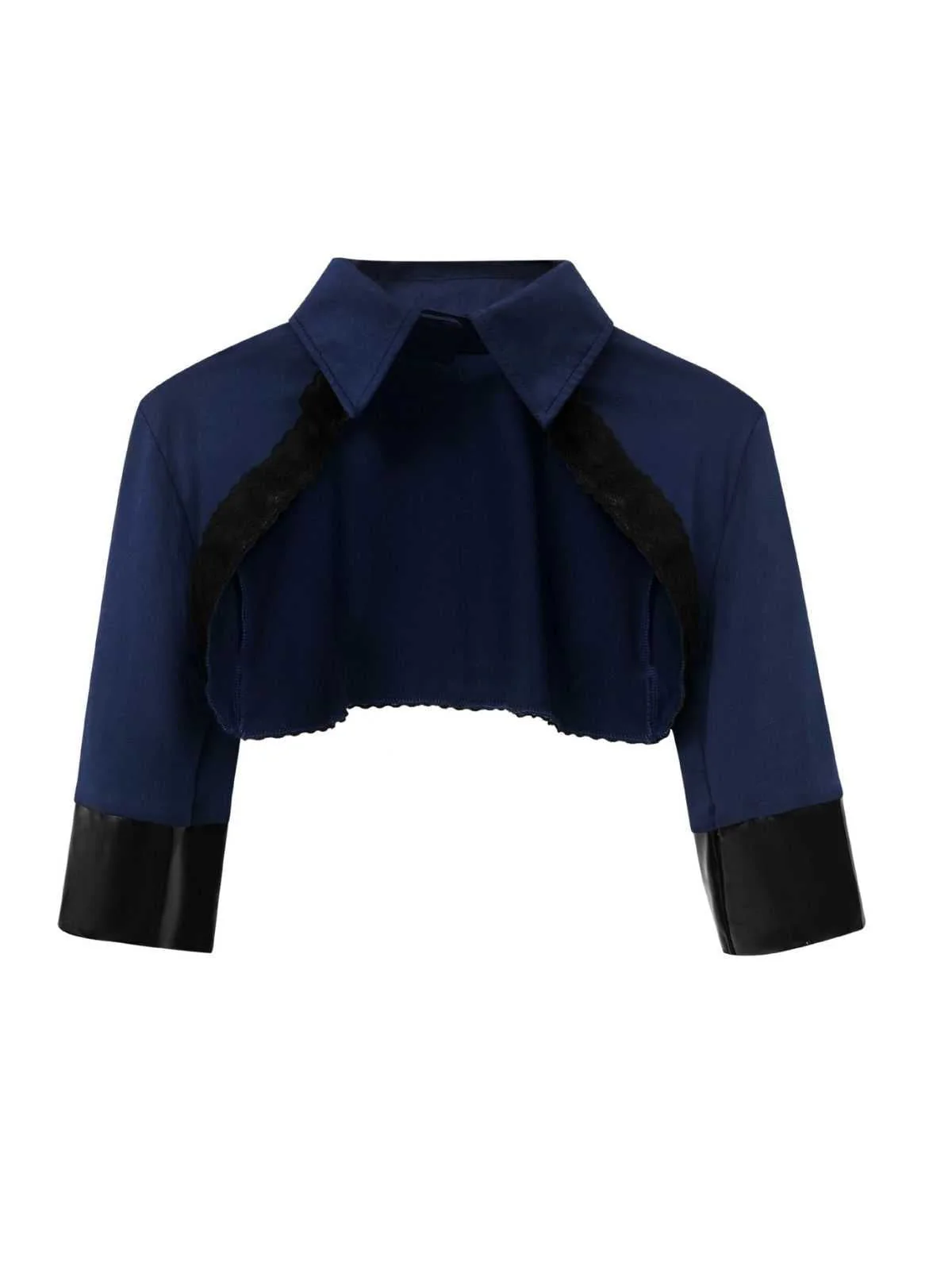 Dunkelblau 1960er Polizei Halloween Cosplay Kleid - Image 6