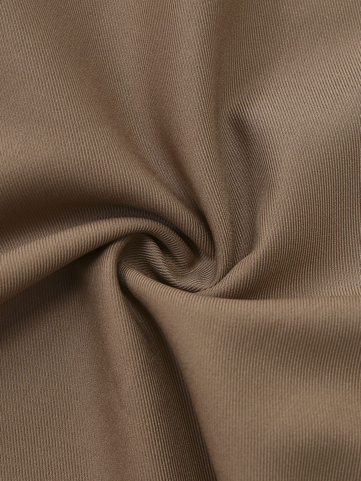 Evelyn Carnahan Outfit Khaki 1930er Streifen Revers Abnehmbare Krawatte Kleid - Image 13