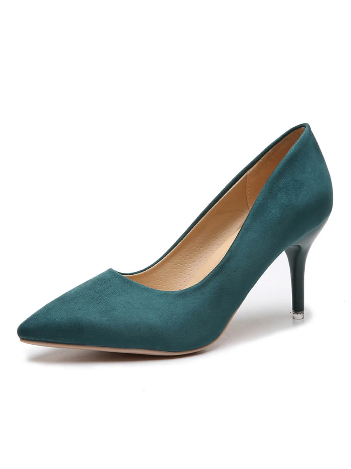 Feste Farbe Wildleder Dünne Absätze Pumps - Image 10