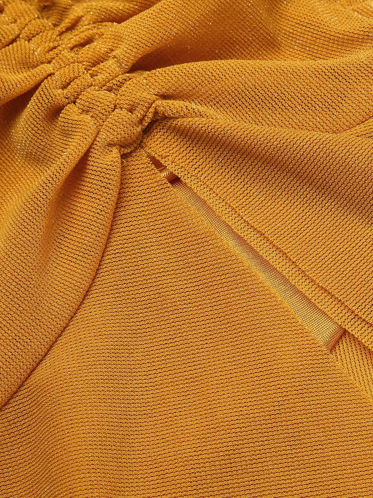 Dunkelgrün 1930er Rüsche Schnürschuh Fischschwanz Kleid - Image 18