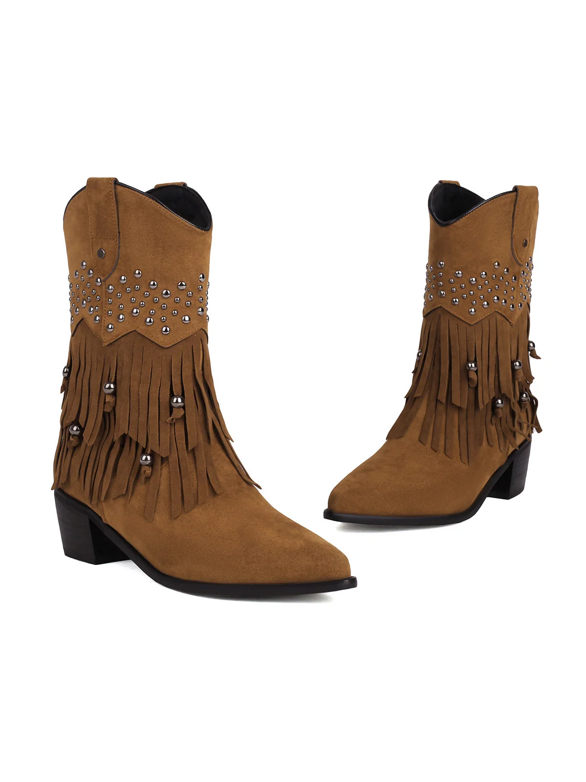 Flanell Kegelabsatz Westernstiefel - Image 2