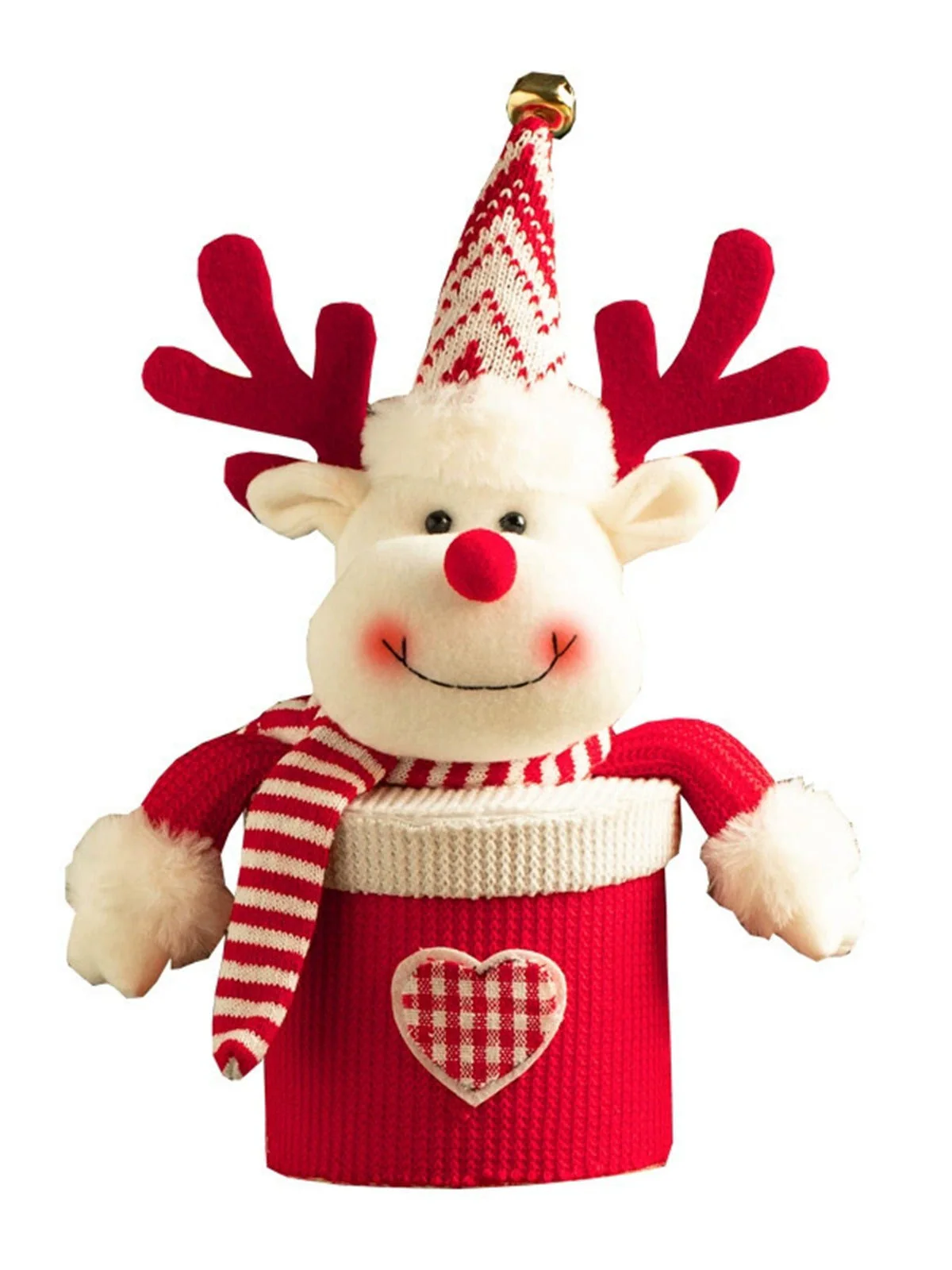 Fröhliche Weihnachten Zeichentrick Plüsch Stricken Geschenk Schachtel - Image 5
