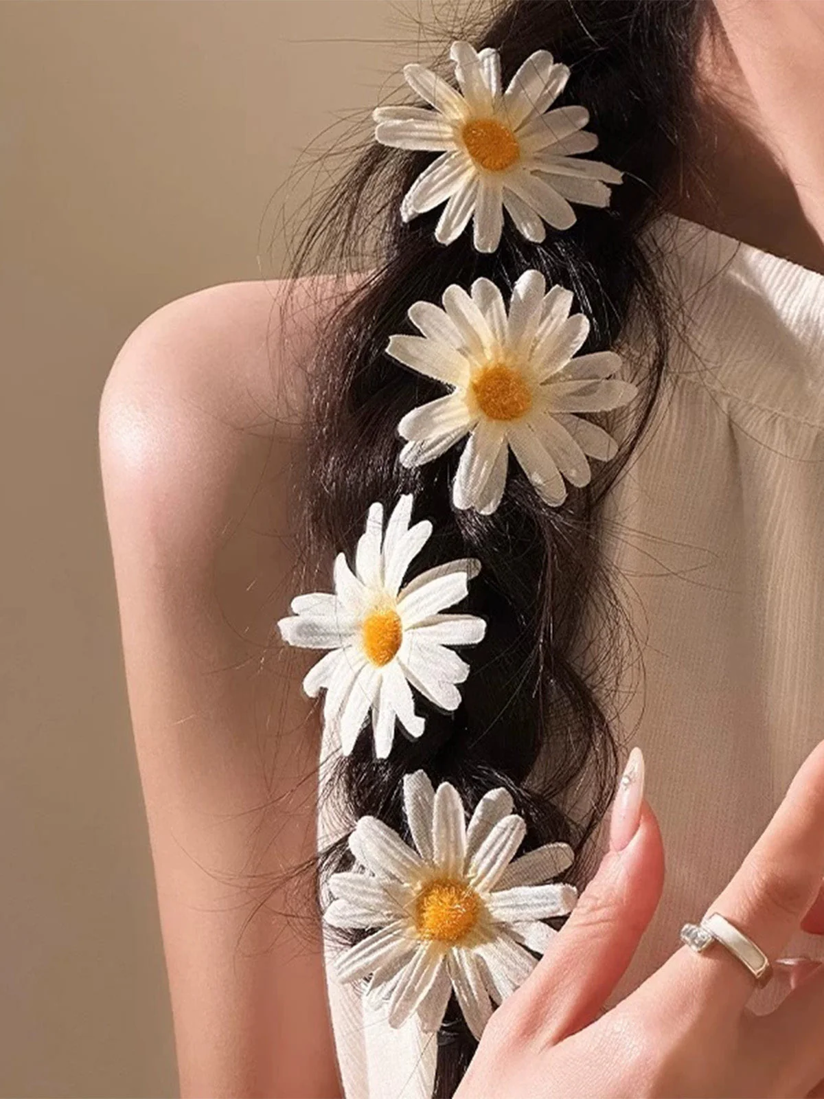 Gänseblümchen Haarspange