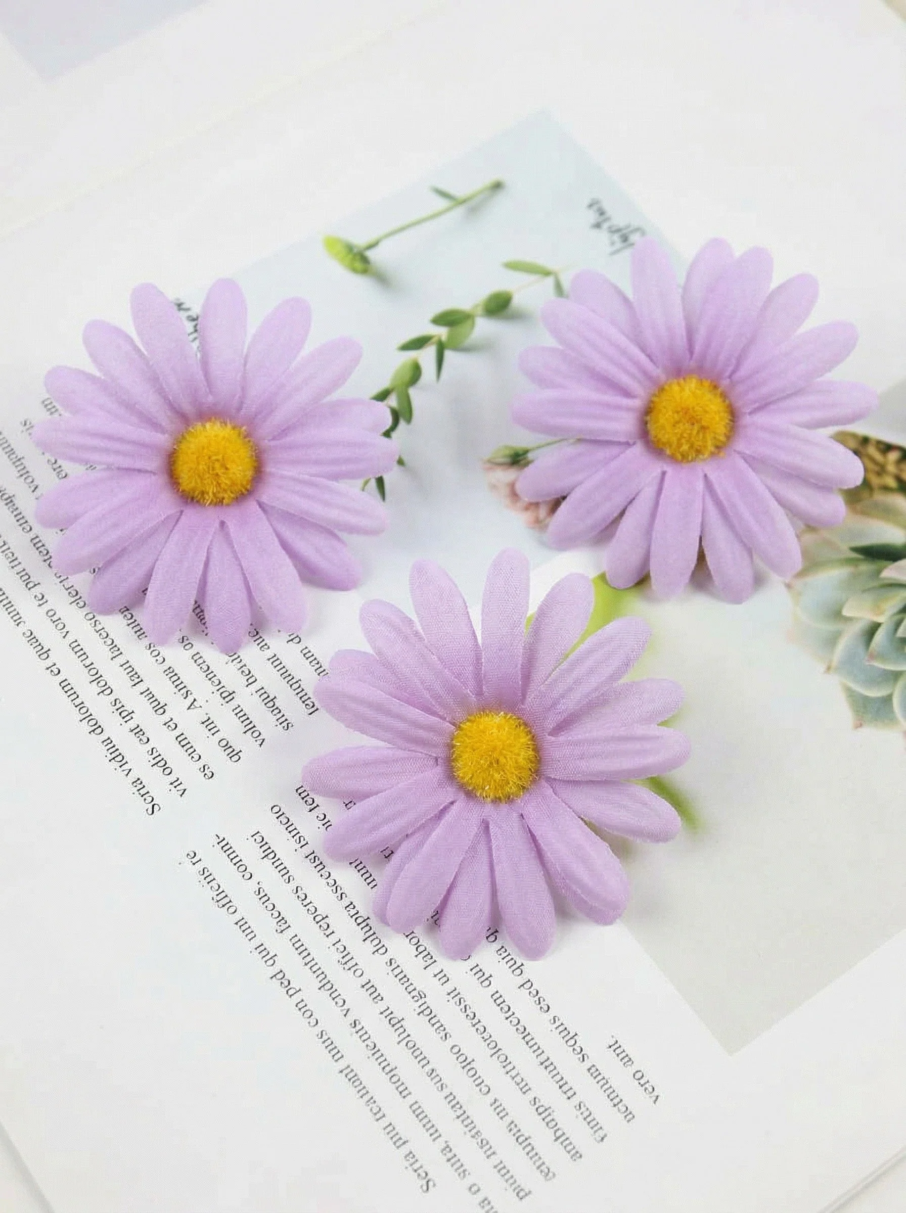 Gänseblümchen Haarspange - Image 5
