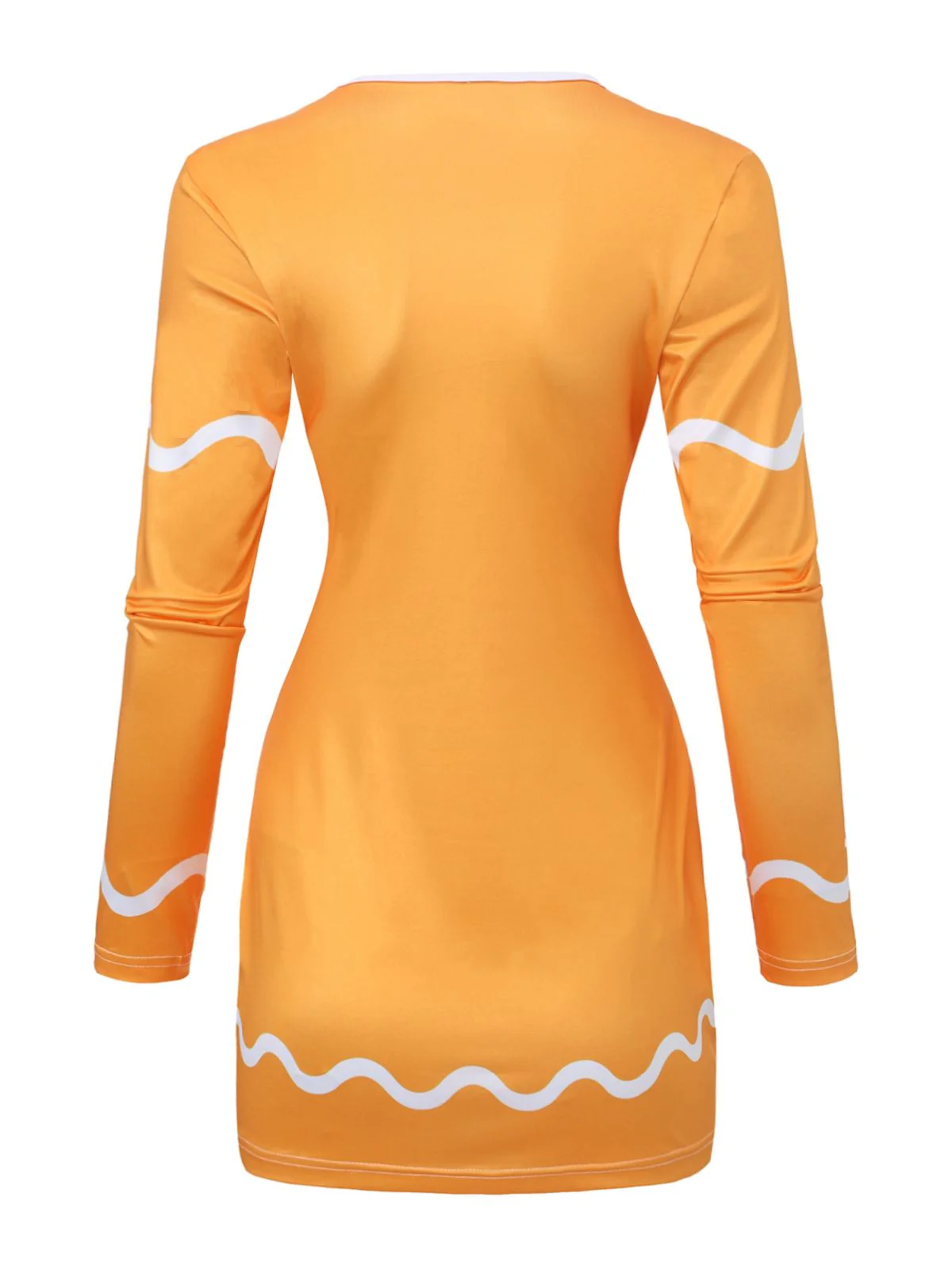 Gelb 1960er Lebkuchen Cosplay Kleid - Image 3