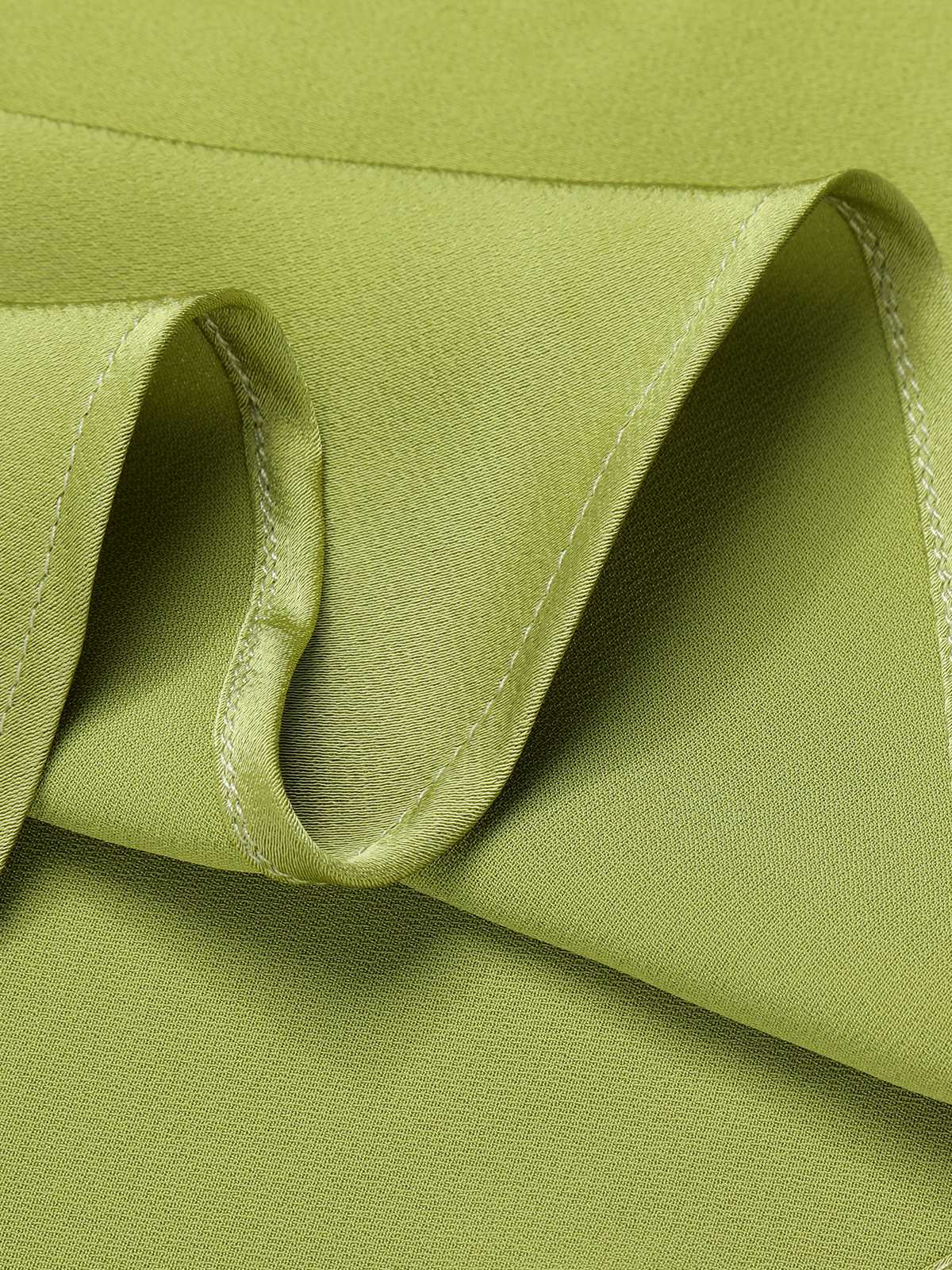Grün 1960er Spaghetti Träger 3D-Blumenkleid - Image 7