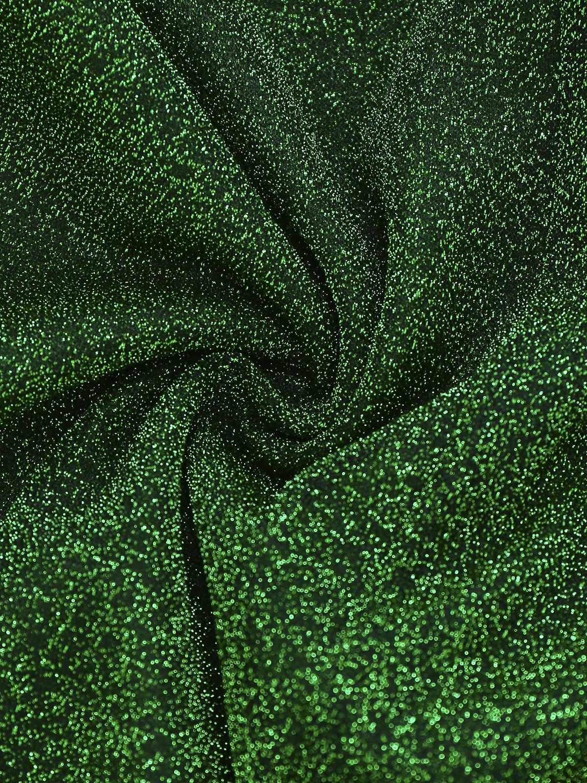 Grün 1980er Solide Glitzernd Verspotten Netz Jumpsuit - Image 7