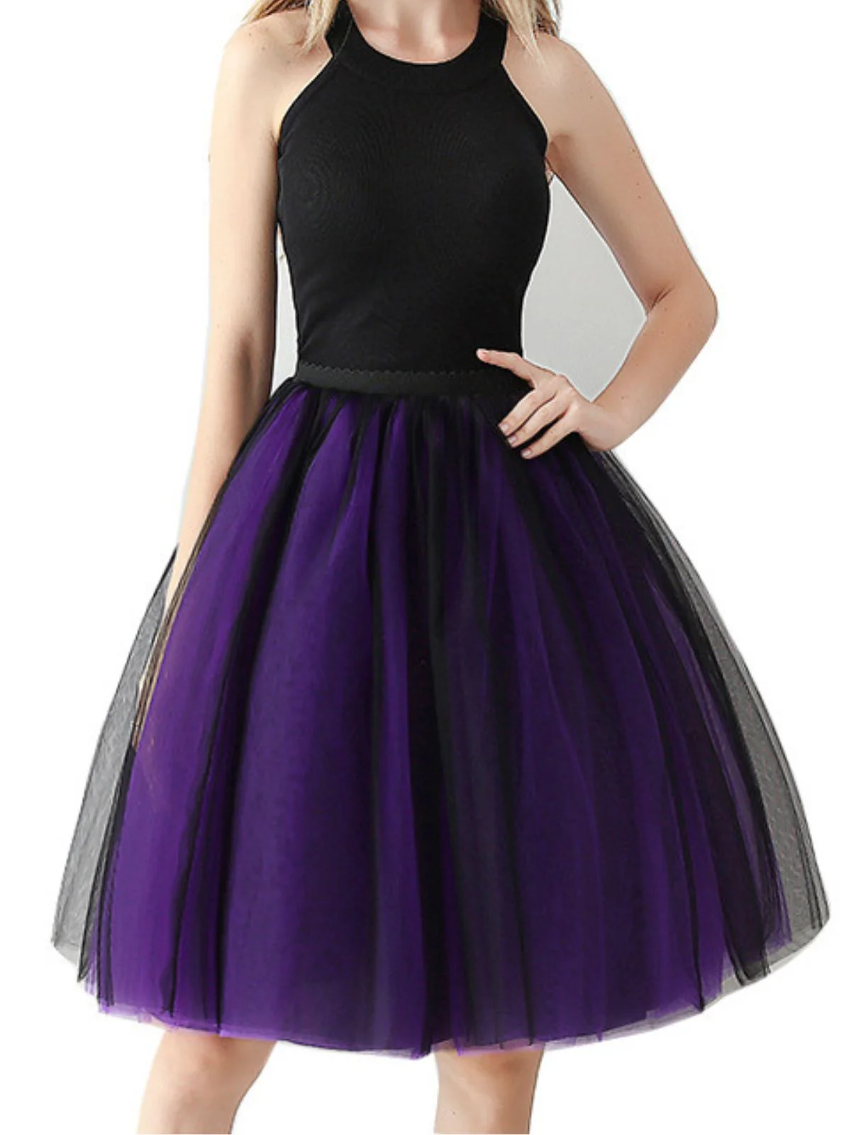 Gradient 1950er Schleife Gürtel Netz Unterrock Petticoat - Image 11