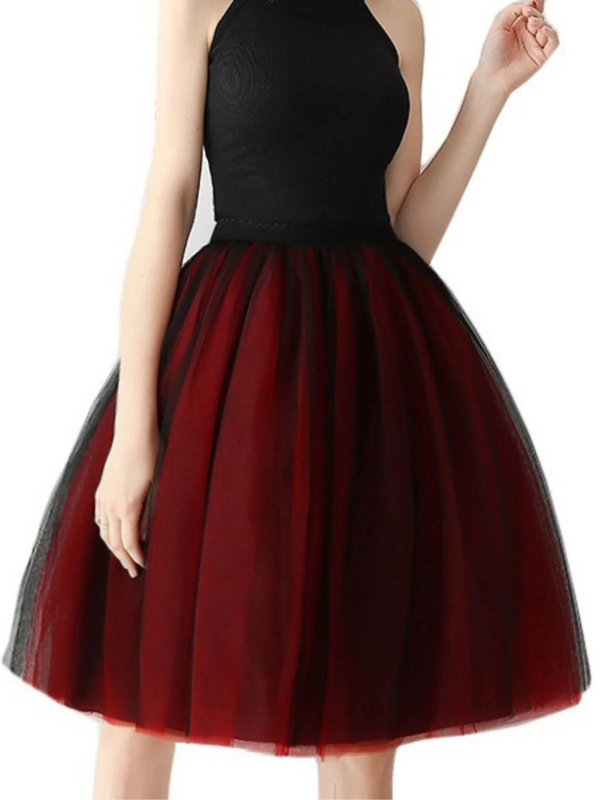 Gradient 1950er Schleife Gürtel Netz Unterrock Petticoat - Image 6