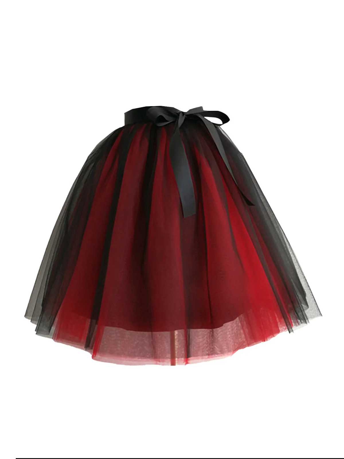 Gradient 1950er Schleife Gürtel Netz Unterrock Petticoat - Image 7
