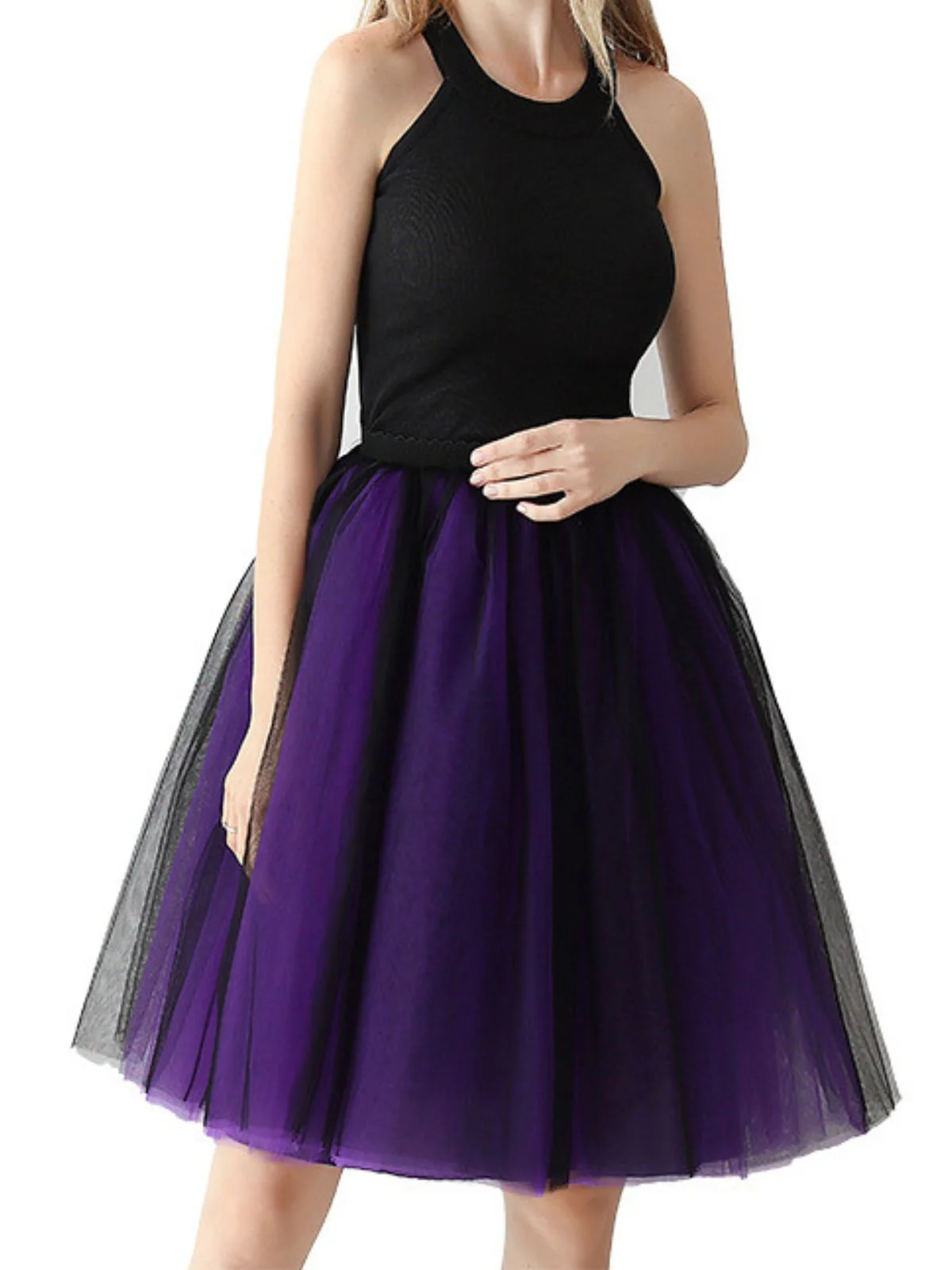 Gradient 1950er Schleife Gürtel Netz Unterrock Petticoat - Image 9