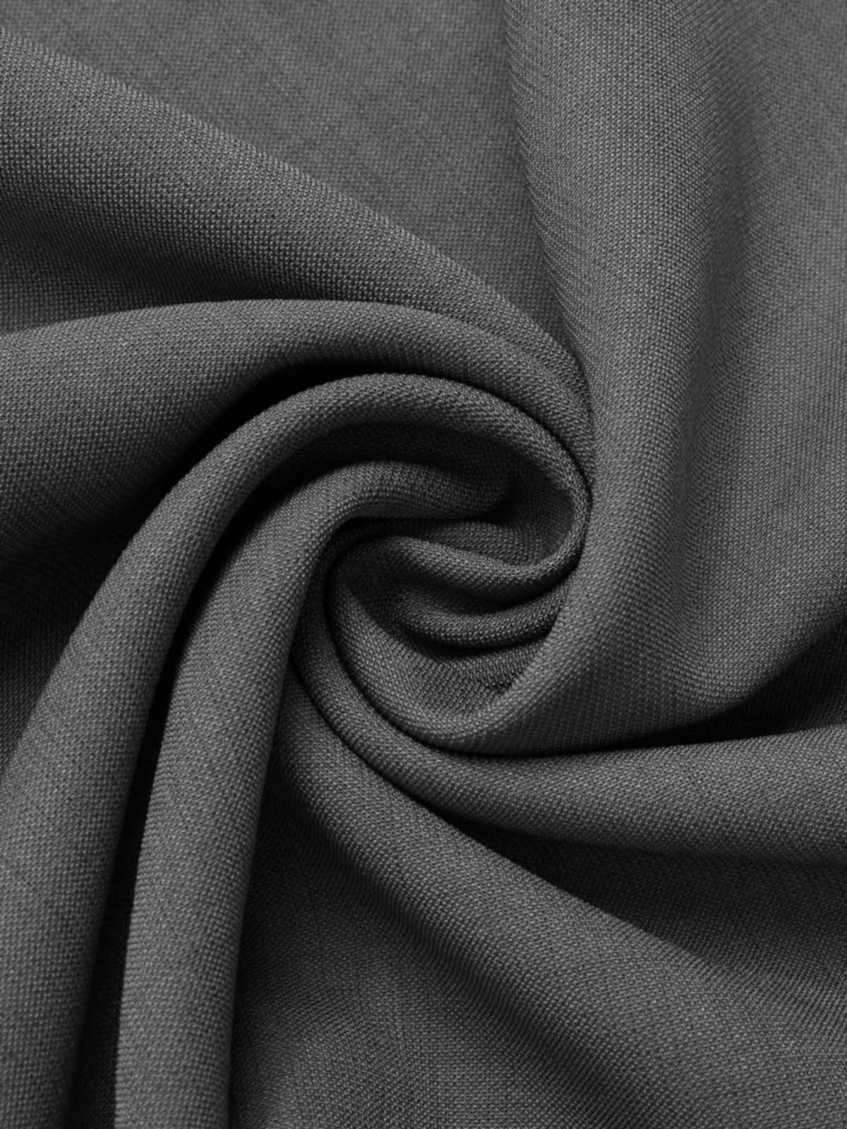 Grau 1940er Farbblock Plissiertes Träger Kleid - Image 7