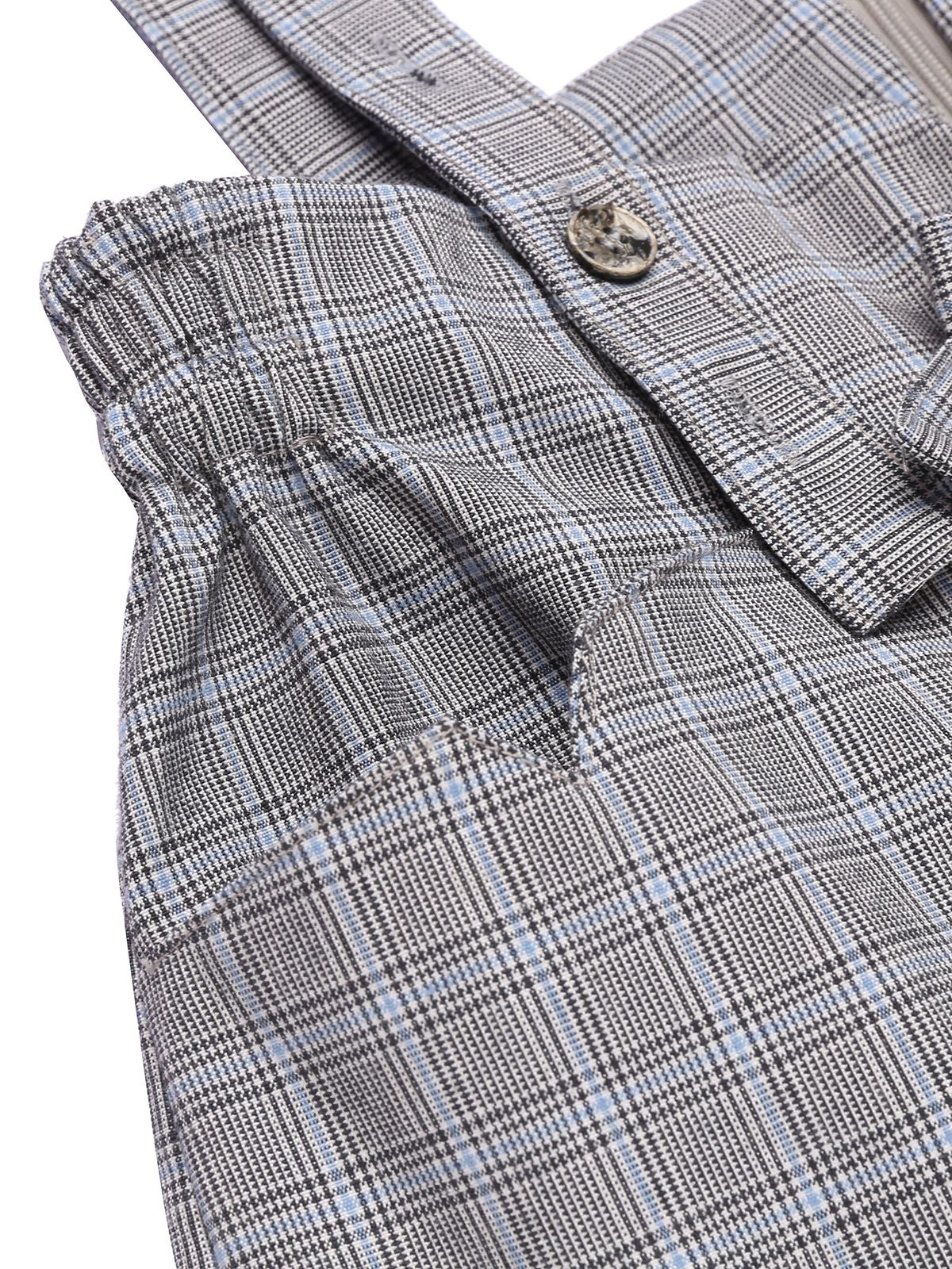 GRAU VINTAGE PLAID JUMPSUIT - Image 5