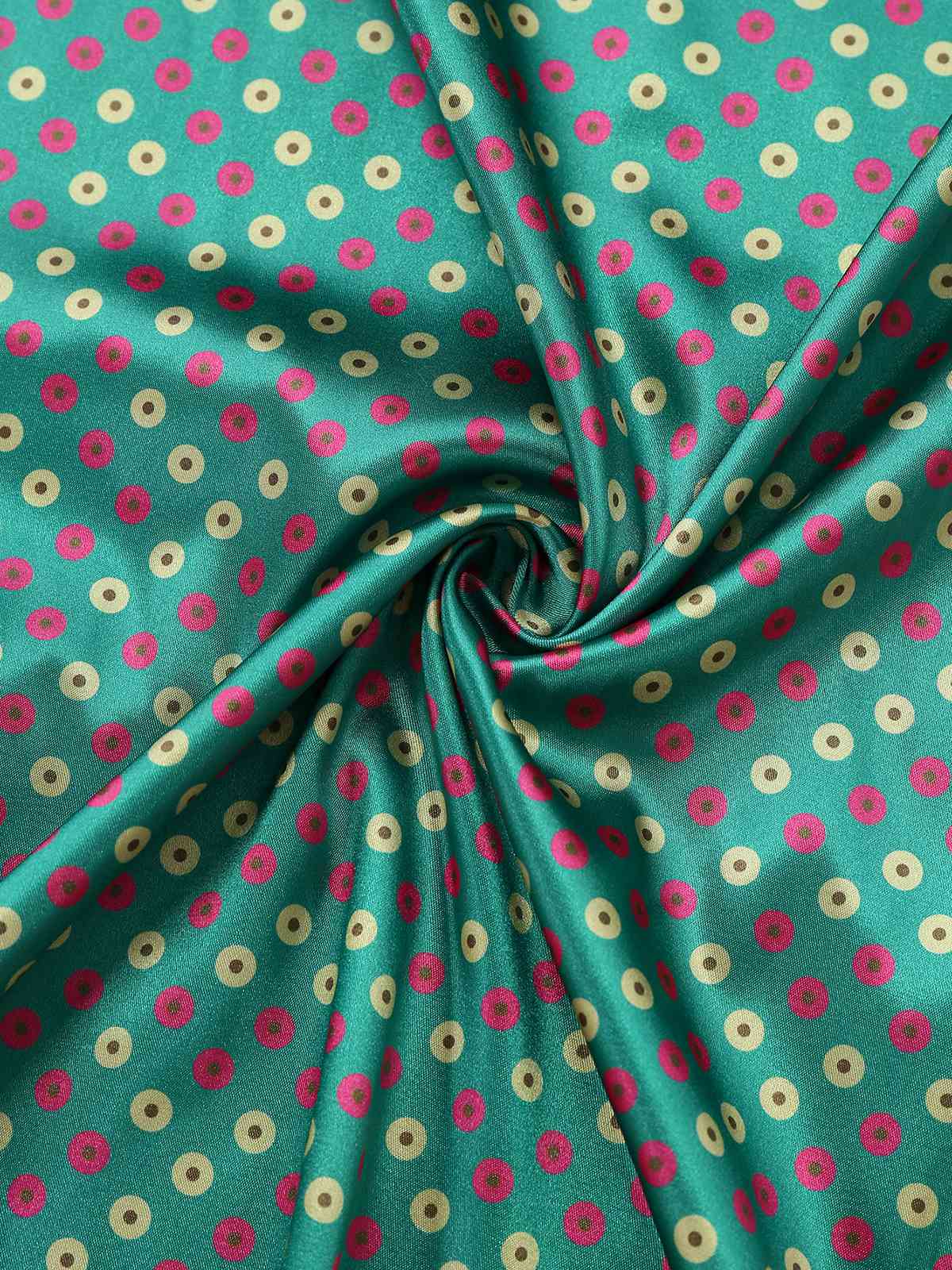 Grün 1930er Grinch Martha Cosplay Polka Dot Trägerlos Kleid - Image 8