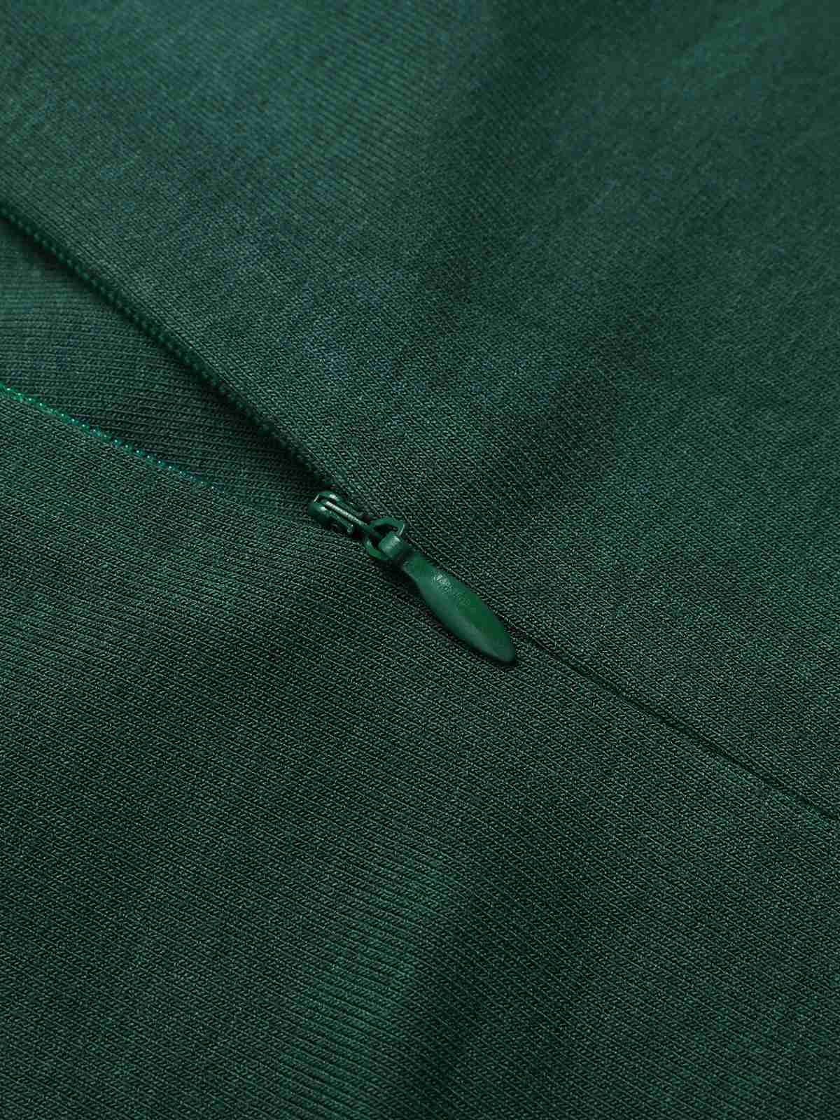 Grün 1930er Plaid Schlüssellochhals Jumpsuit - Image 9