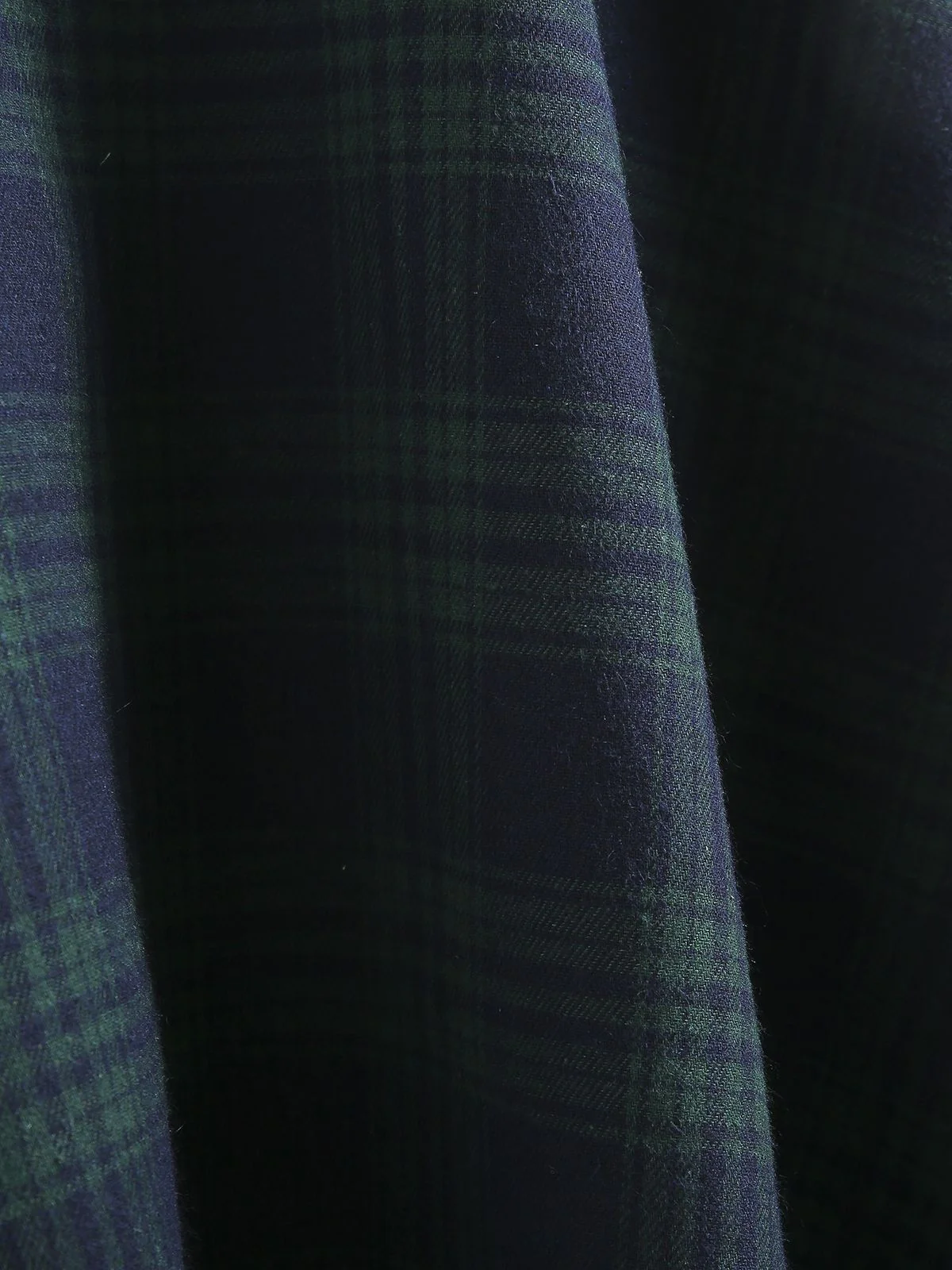 GRÜN 1950ER PLAID KURAZARM SWING KLEID - Image 6