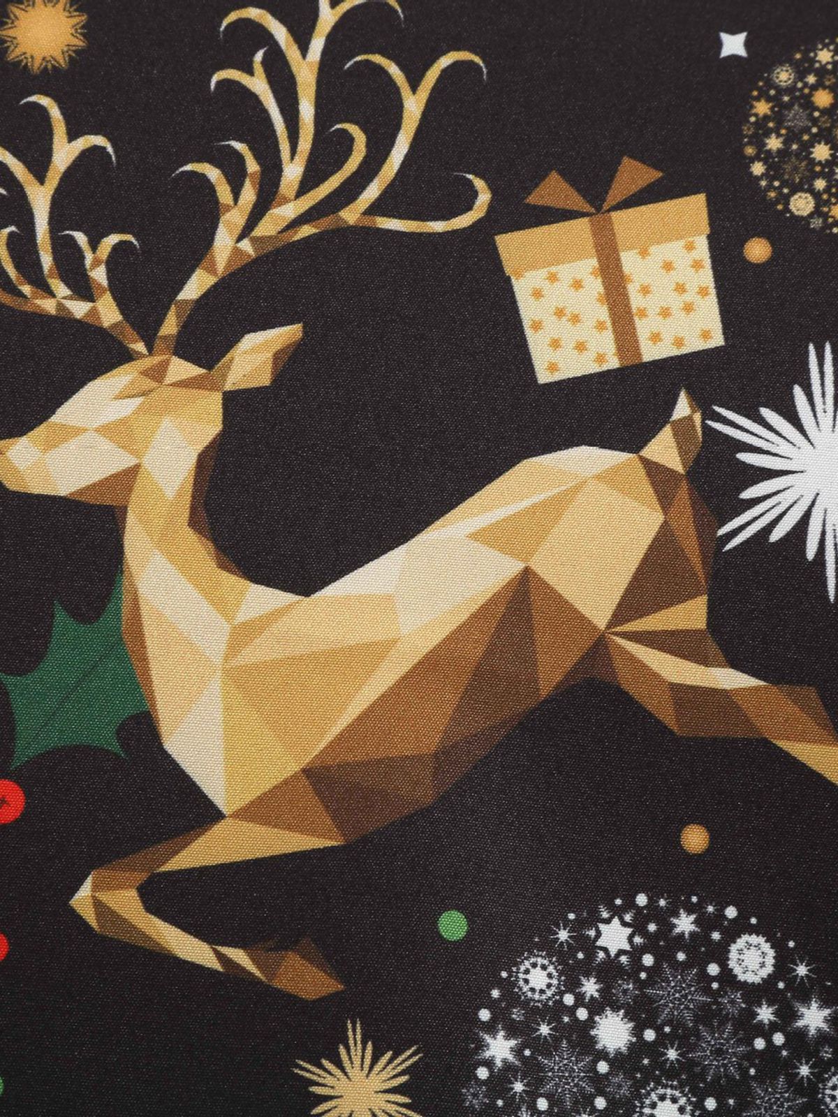 Grün 1950er Weihnachten Gürtel Kleid - Image 10