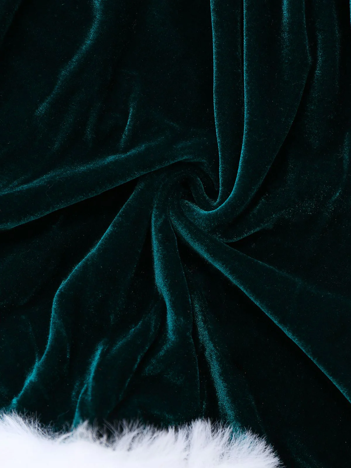Grün 1960er Samt Trägerloses Schnürung Mini Kleid - Image 6